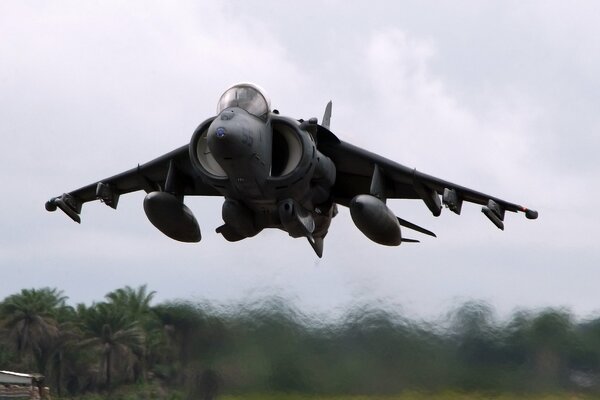 UK Aviation fighter takeoff