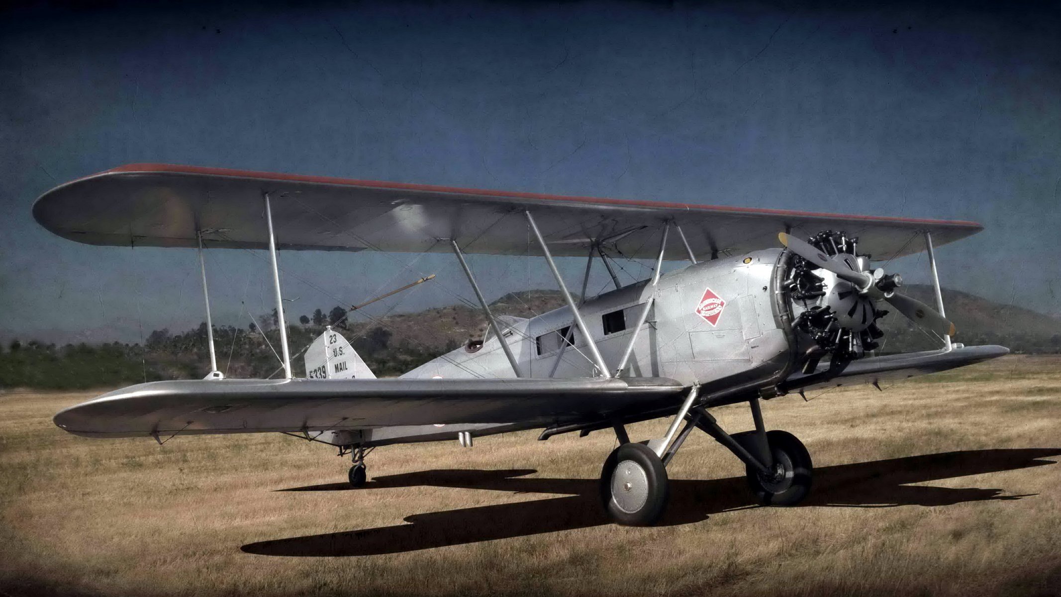 boeing 40c aereo sfondo stile