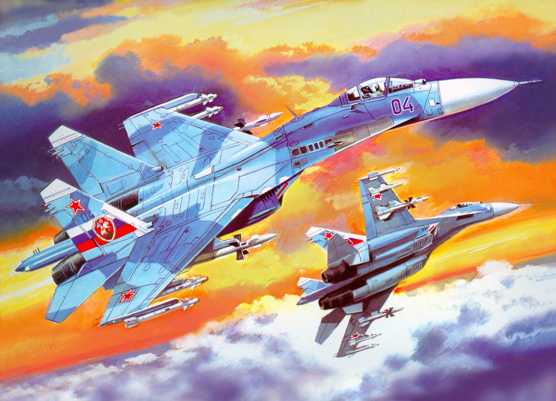 art airplane su-27 flanker eng. incoming from flank nickname dude soviet russian multi-purpose highly maneuverable all-weather fighter generation developed by in okb sukhoi air force russia