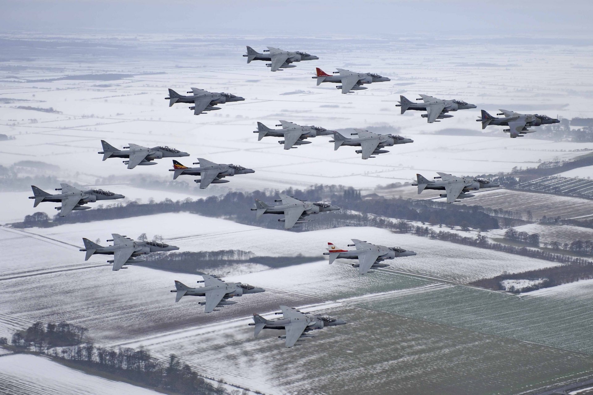 mcdonnell douglas av-8b harrier stormtroopers combattants beaucoup vol