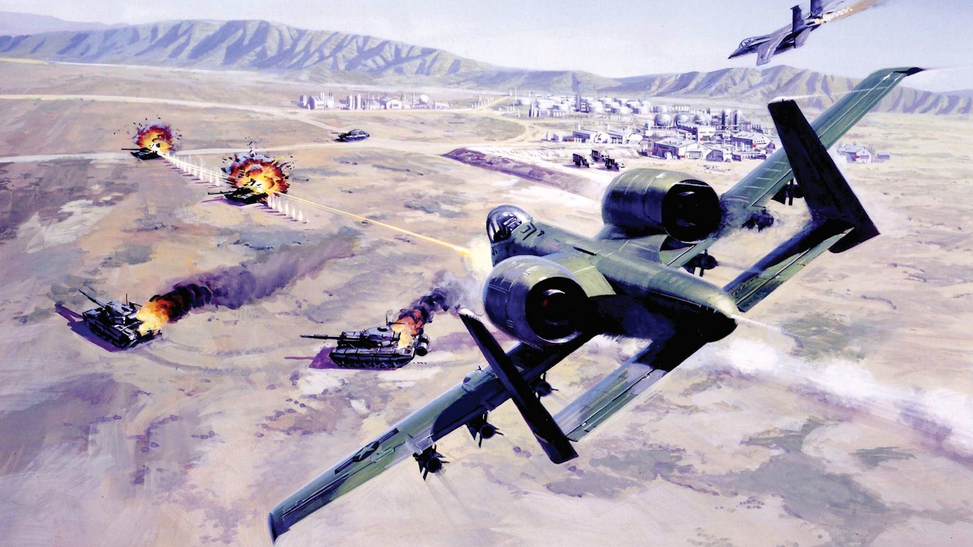 fairchild a-10 thunderbolt ii stormtrooper f-15 aigle guerre dessin attaque