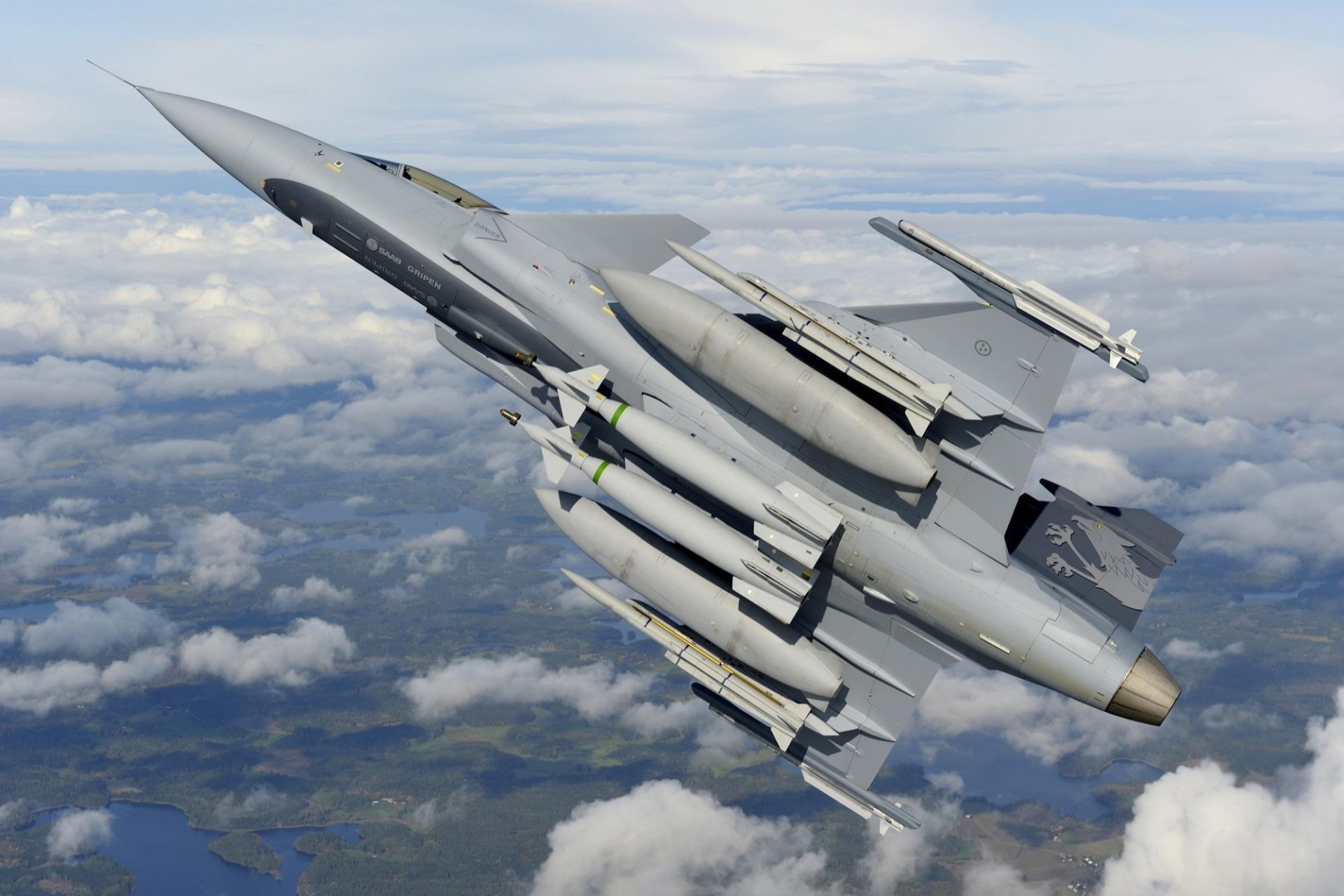 aab jas 39 gripen swedish multi-role fighter fourth generation