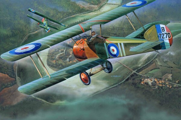 Art of the British fighter of the First World War