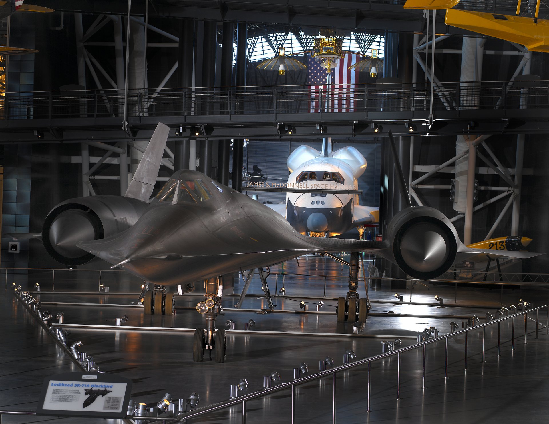 aereo mostra museo aeronautica sr-71a navetta