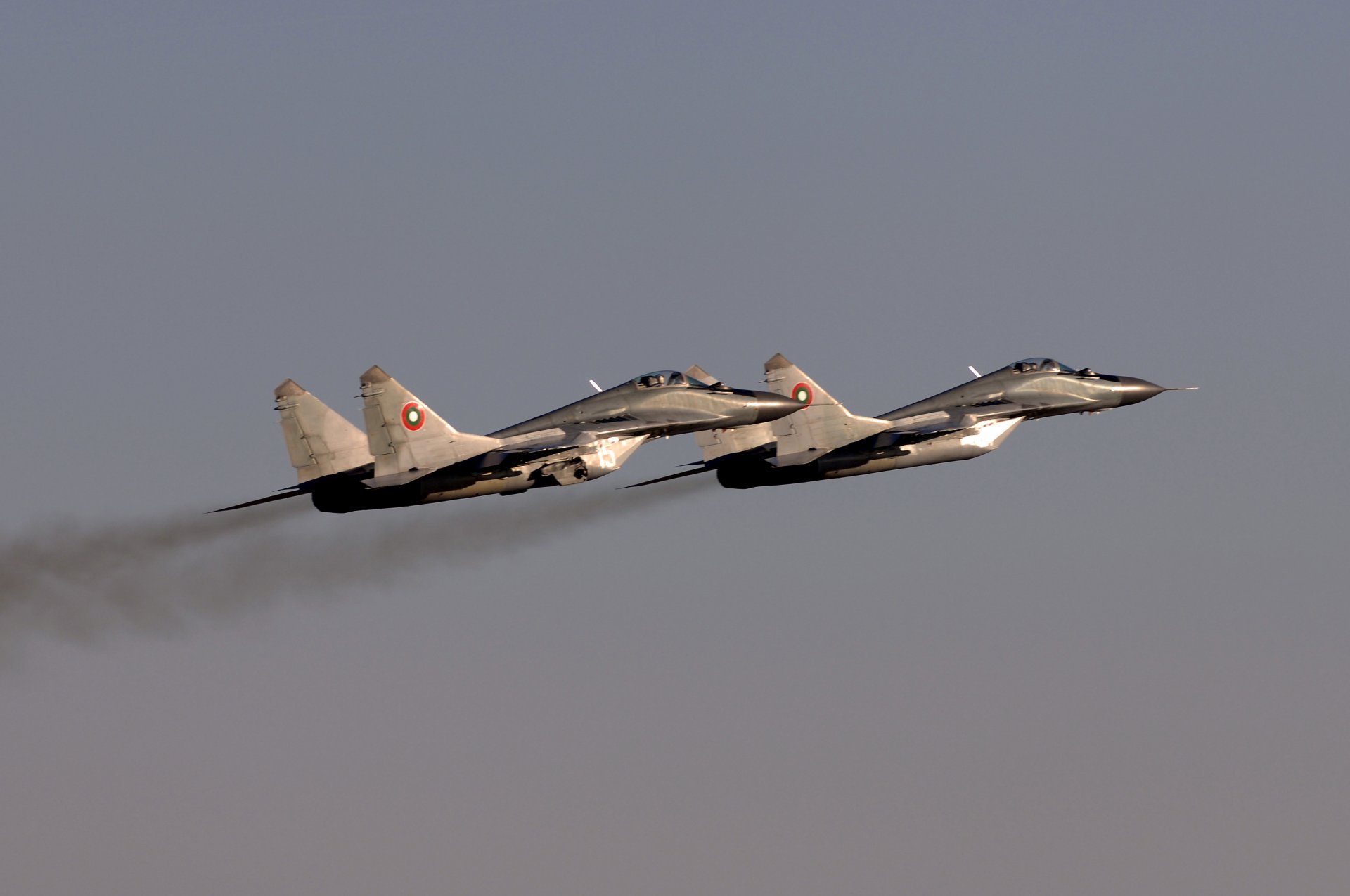 mig-29 ciel combattant