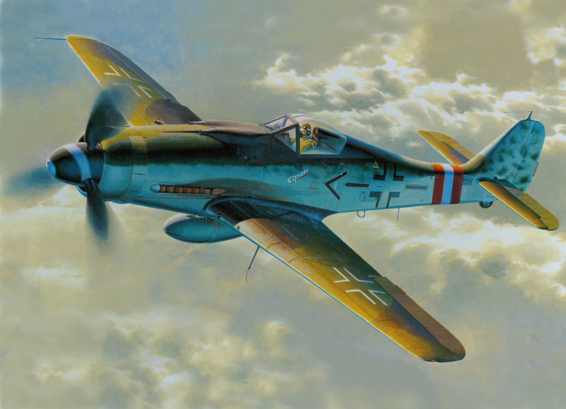 fw-190d dessin art