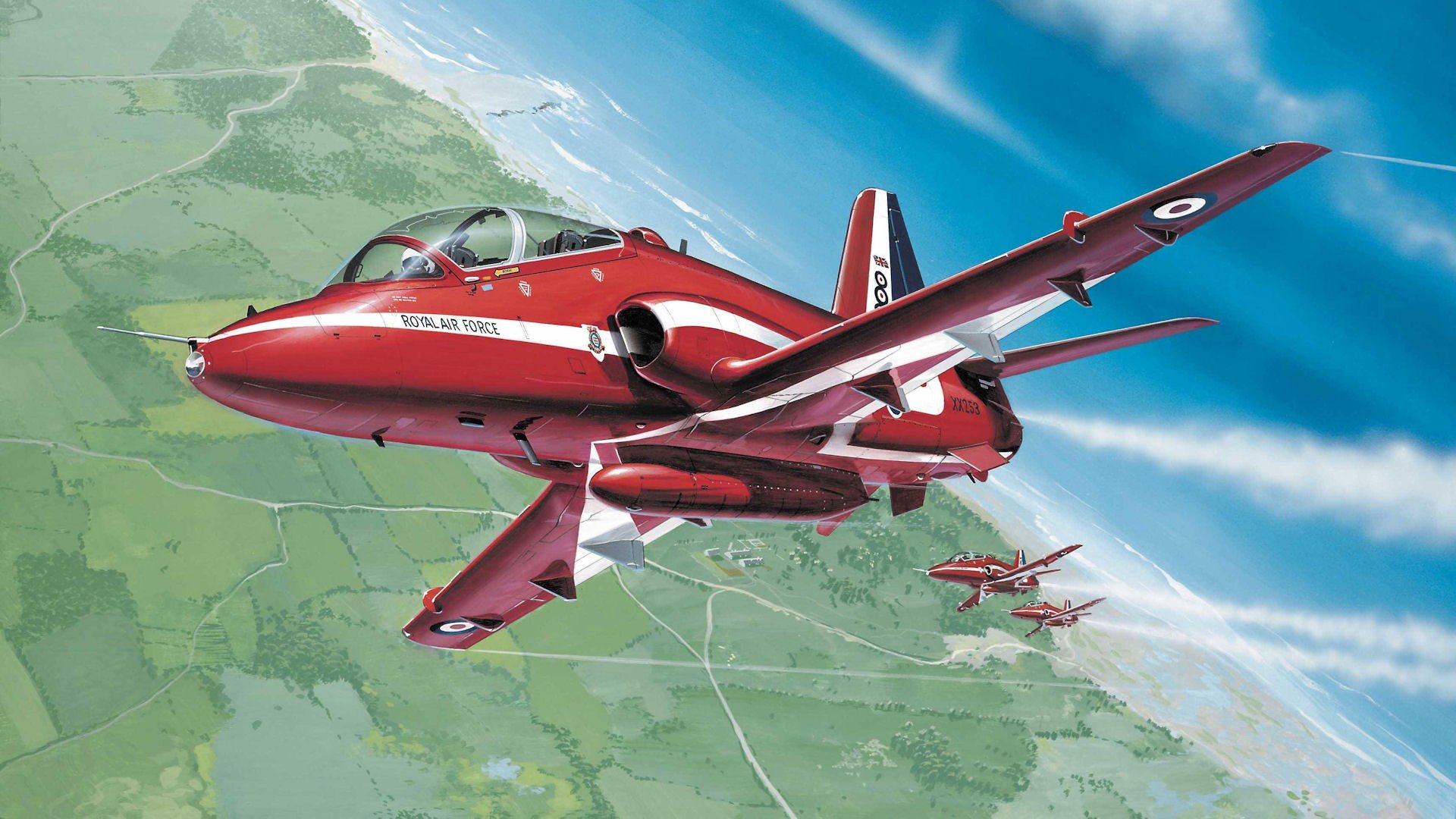 fuerza aérea bae hawk flechas rojas exhibición aérea flechas rojas equipo acrobático de la real fuerza aérea británica