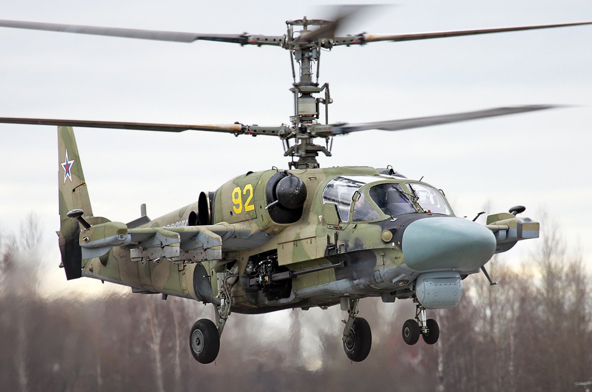 ka-52 aligator helikopter