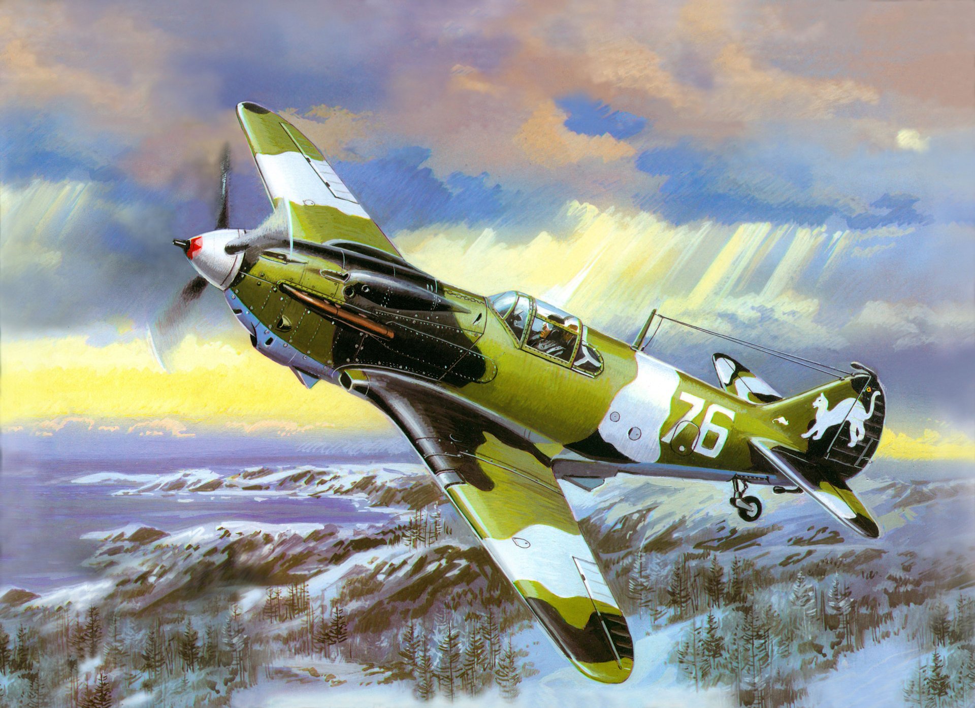 lagg-3 aviation plane the great patriotic war