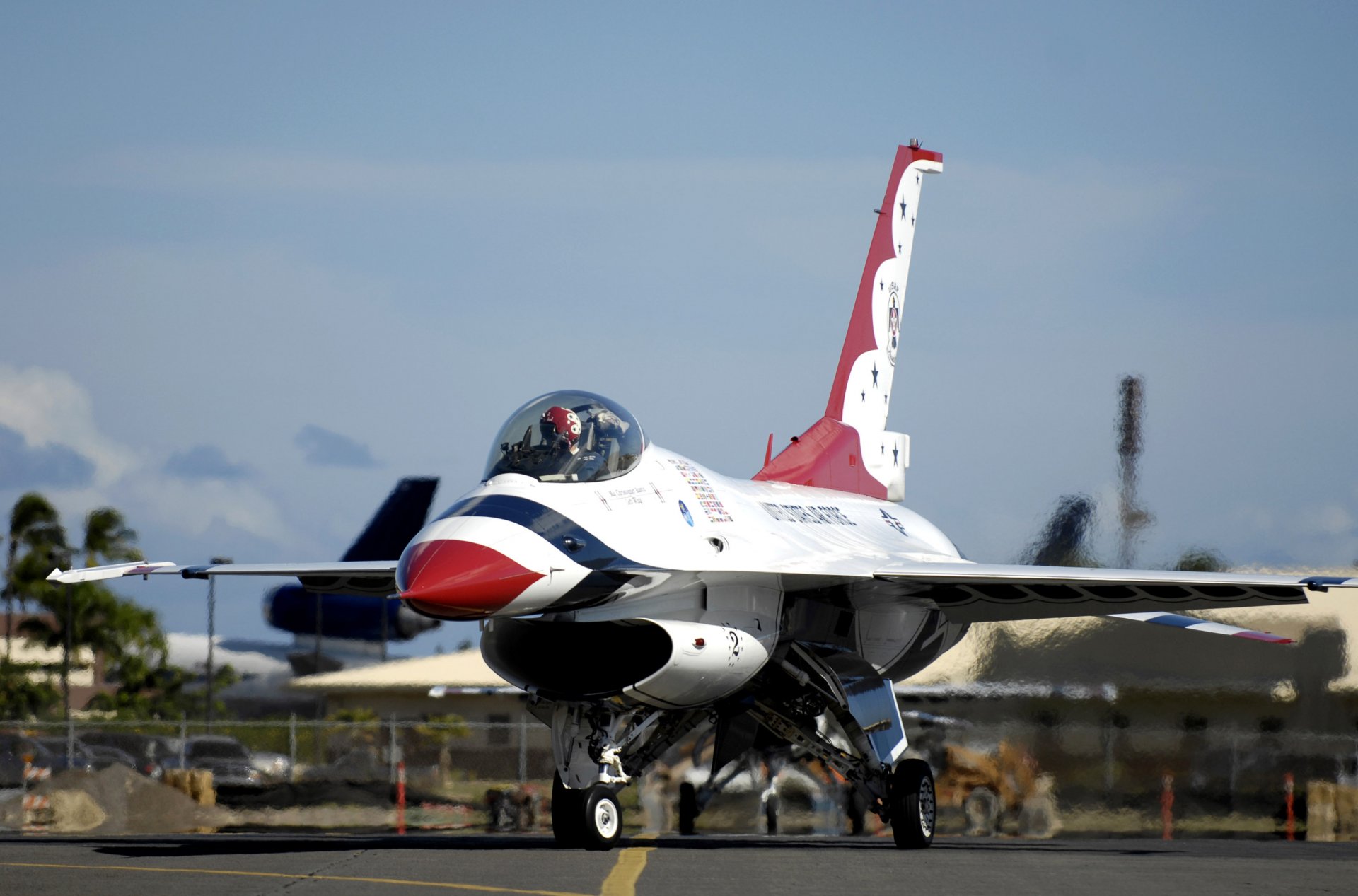 general dinámica f-16 lucha luchador thunderbird