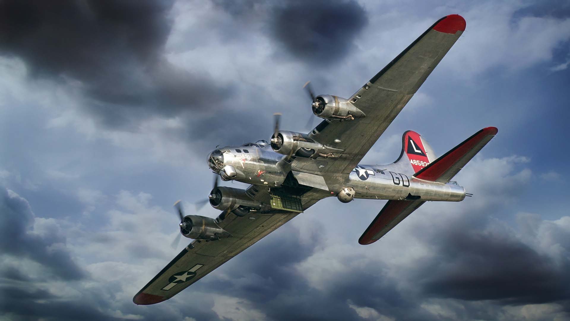 aereo boeing b-17 flying fortress flying fortress americano all-metal bombardiere ww2