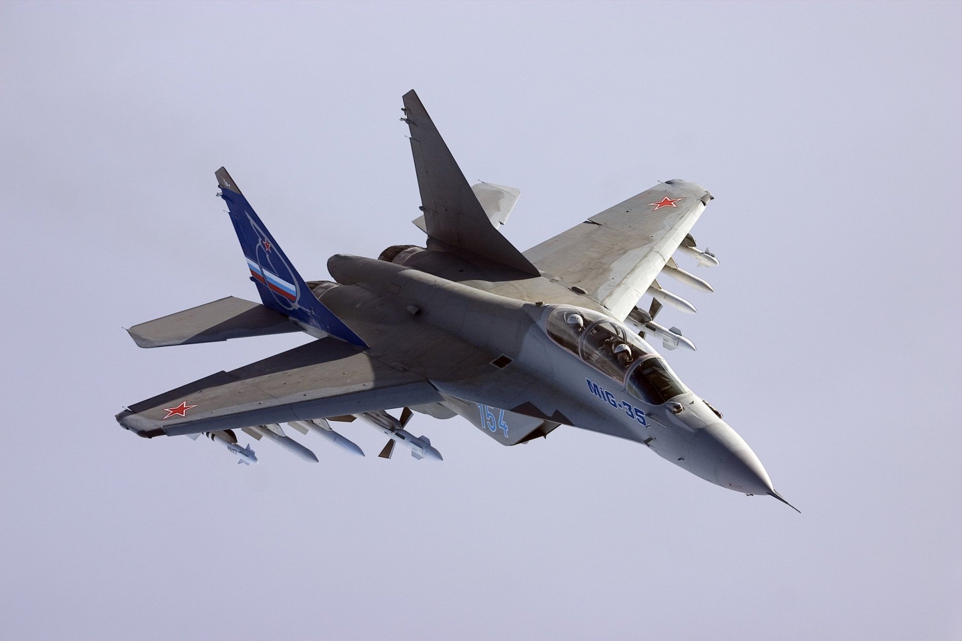 mig-35 fighter flight rocket