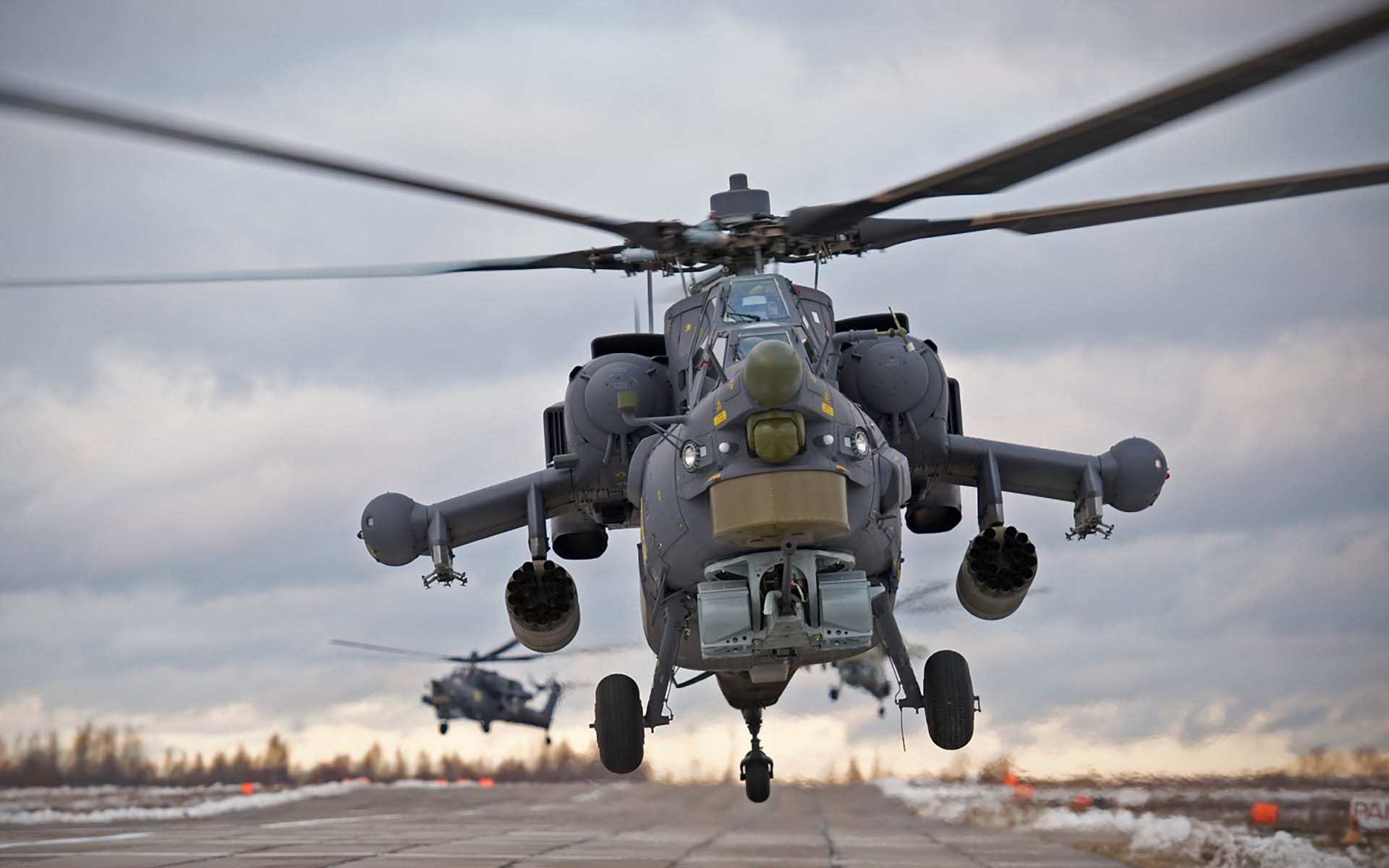 hélicoptère mi-28 russe choc chasseur de nuit conçu pour recherche et destruction dans conditions actif feu contre chars autre blindé équipement ainsi que air cibles vivants forces ennemi