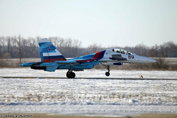 Mehrzweckjäger Su -30 4. Generation der russischen Luftwaffe