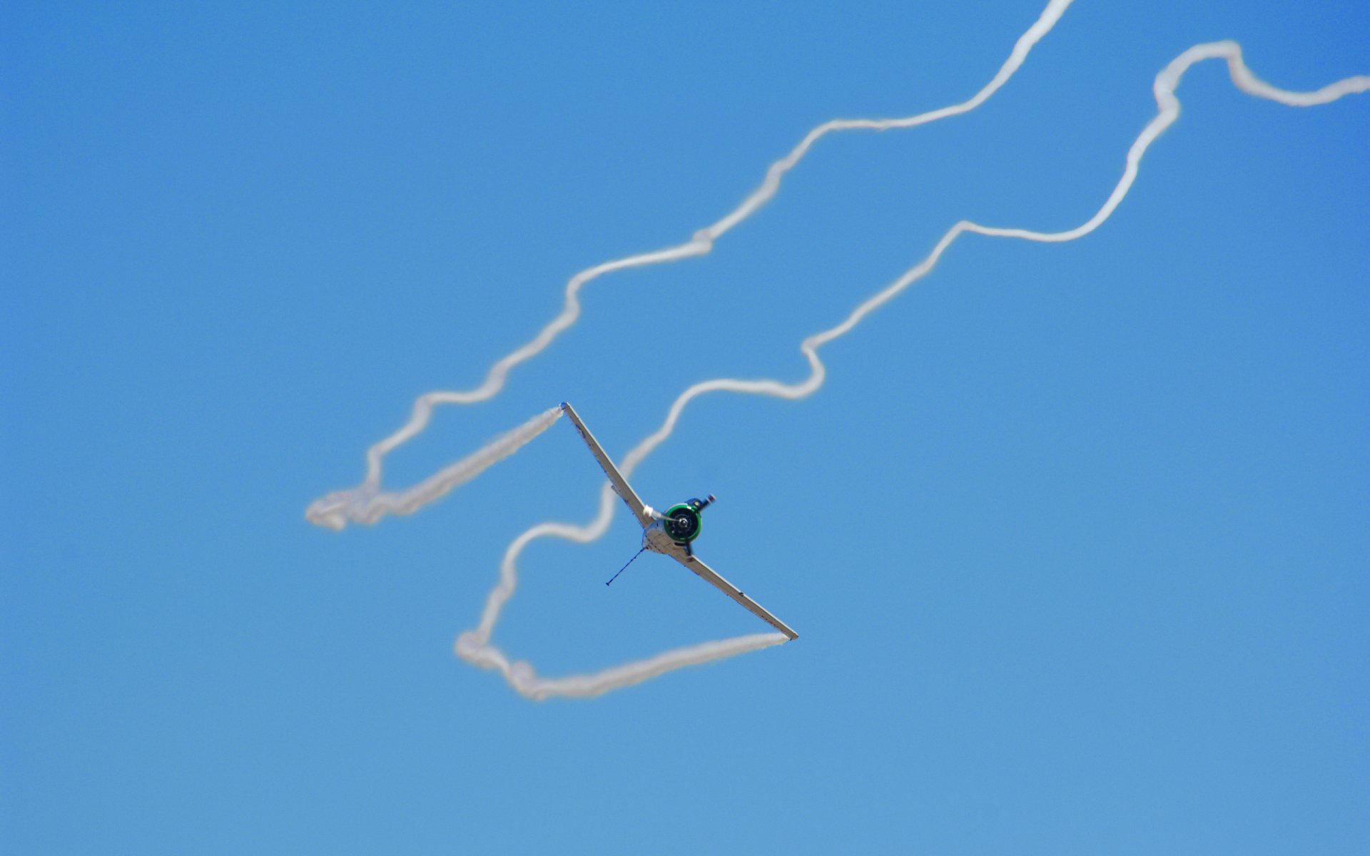 aviación paisajes cielo humo huellas velocidad aire