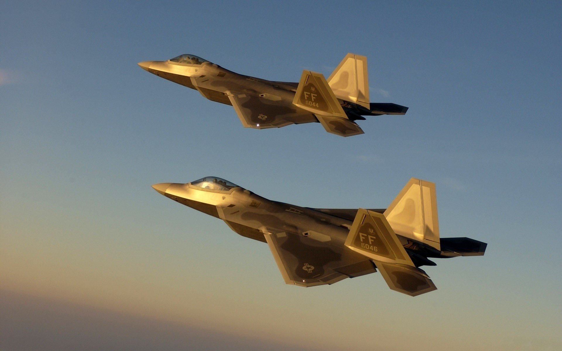 aviones vuelo nubes cielo f-22 raptor multiusos luchador