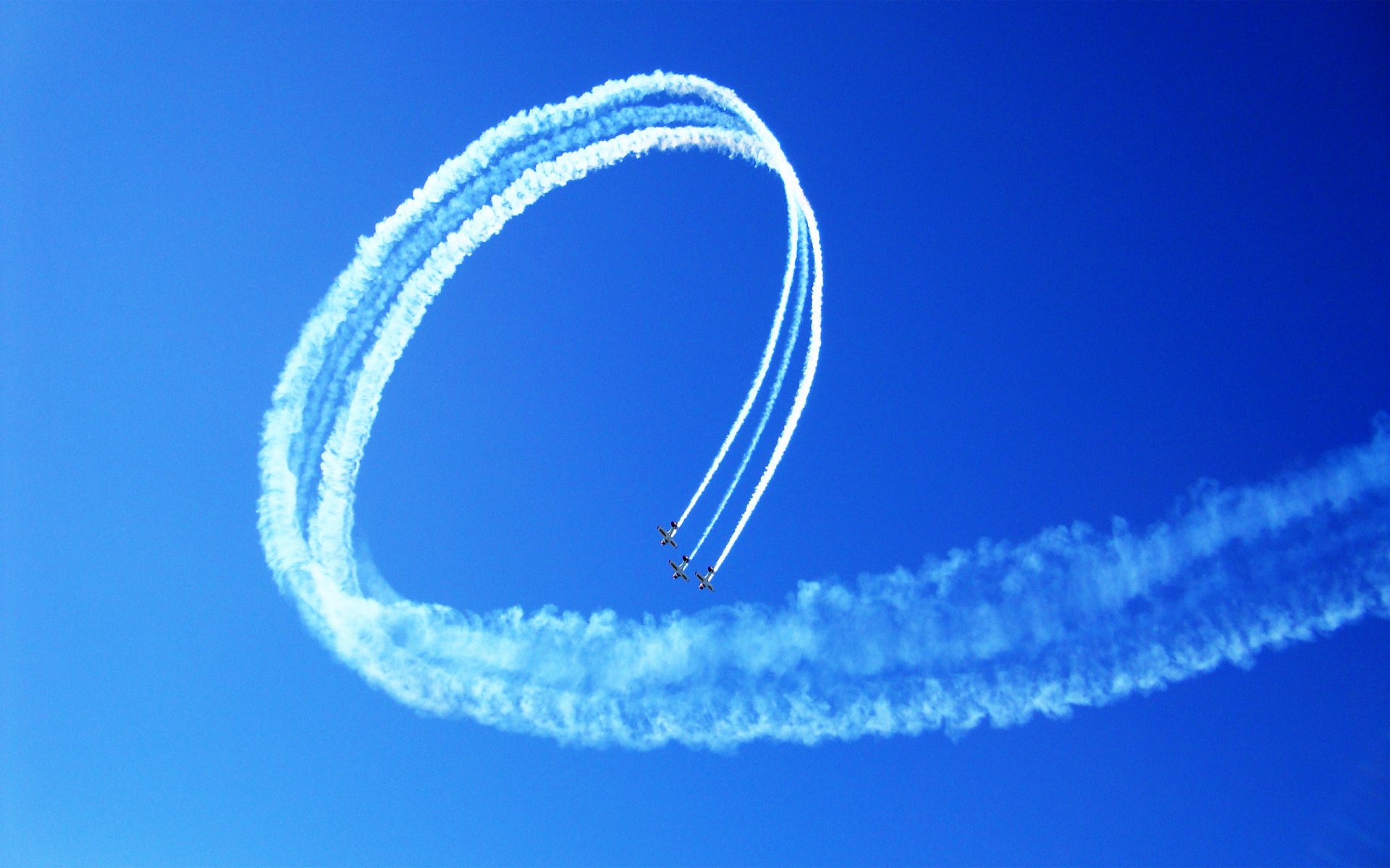 acrobacia aérea sincronización comando