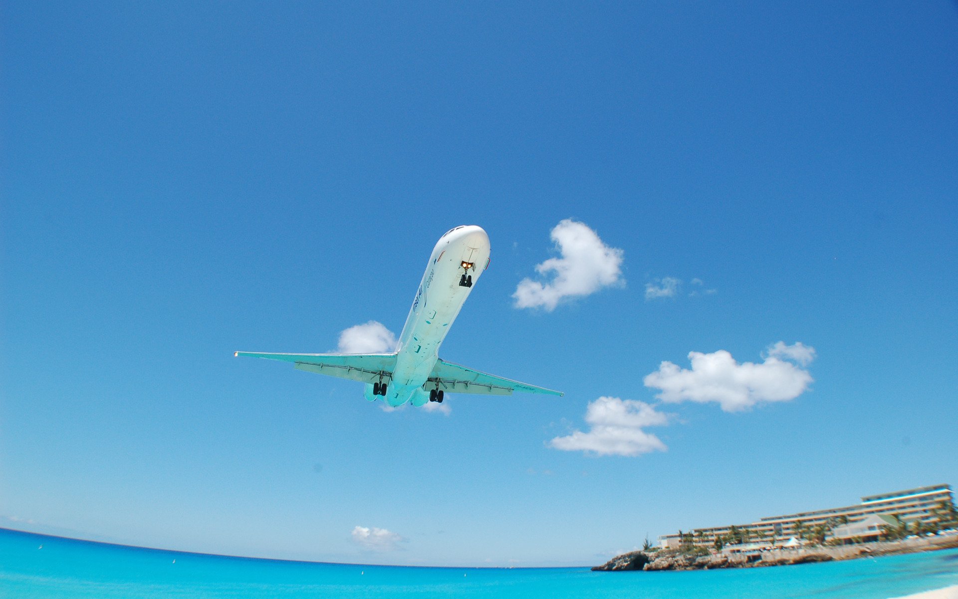 paisajes aviación playas mar hotel hoteles casas agua océano