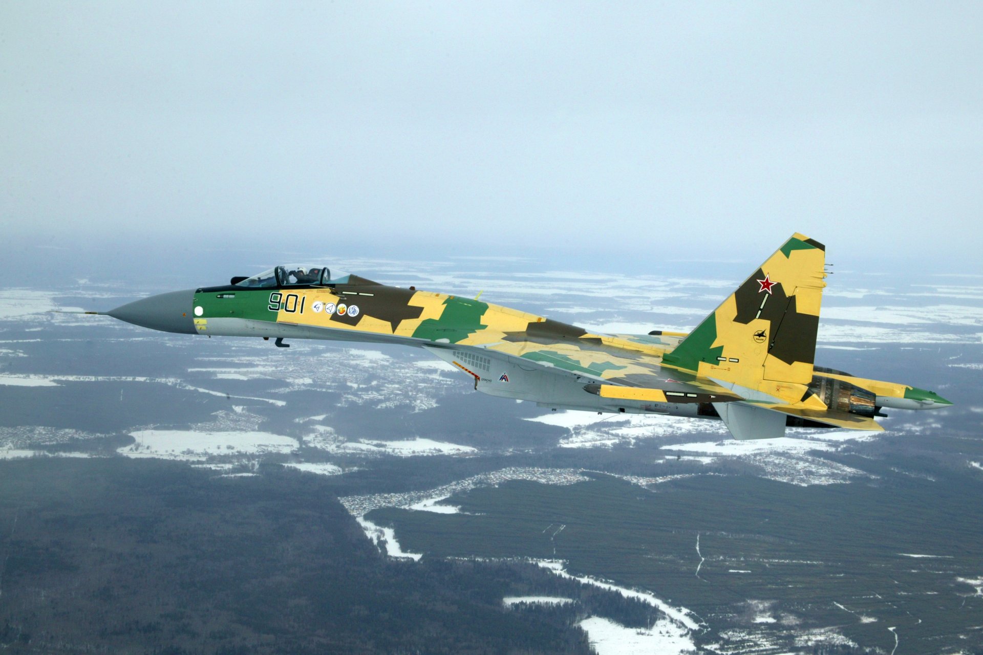 su-35s russe jet super-maniable polyvalent combattant génération force aérienne la russie avion aviation okb sukhoi papier peint