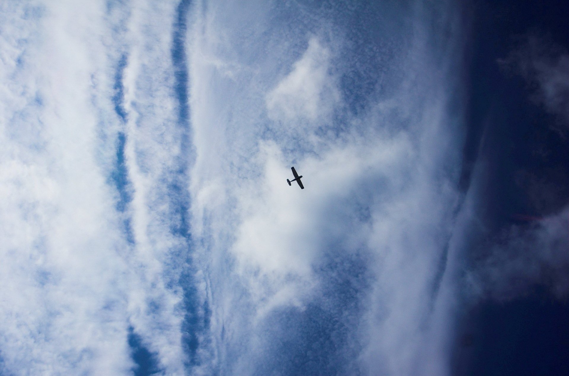 ciel nuages planeur