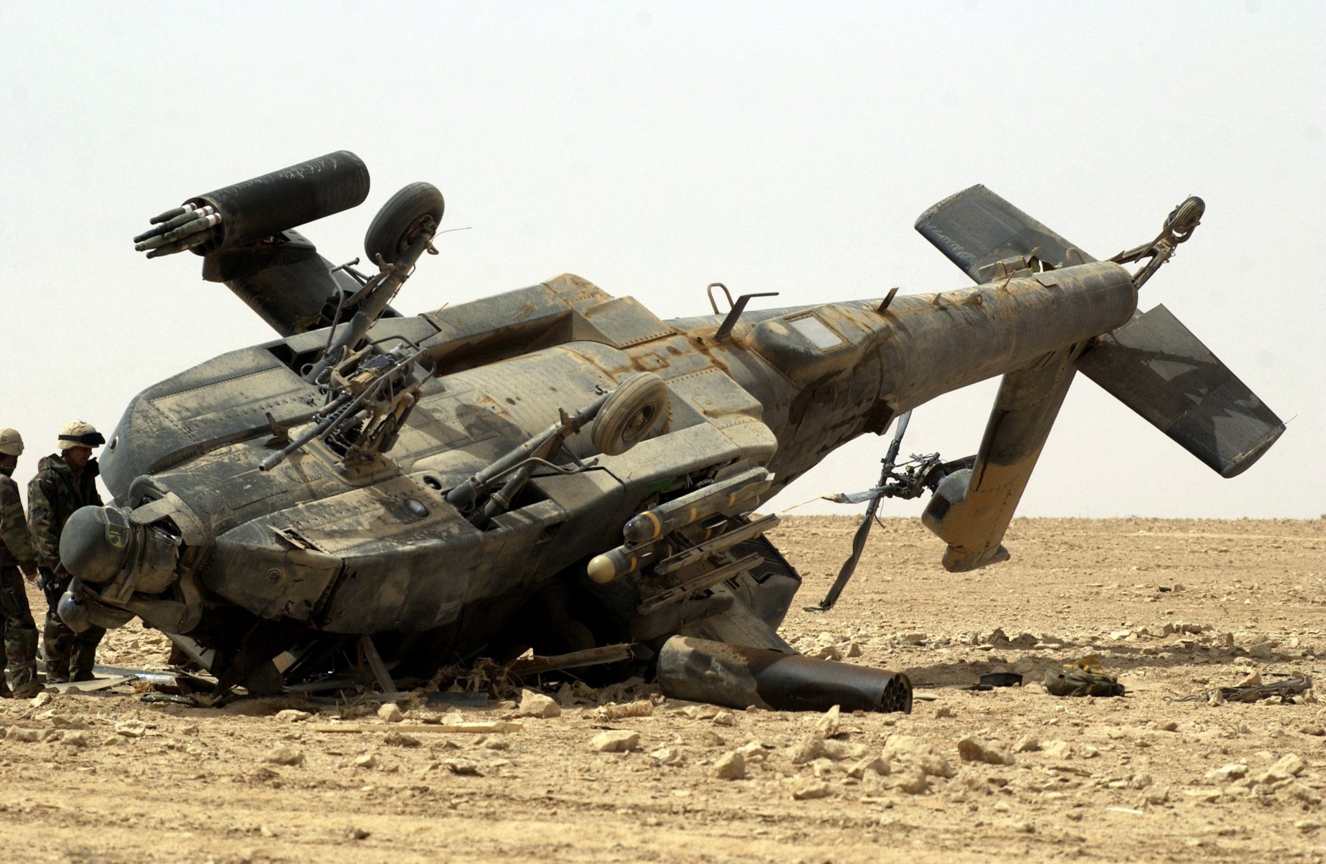 ah-64 apache wrack puste irak