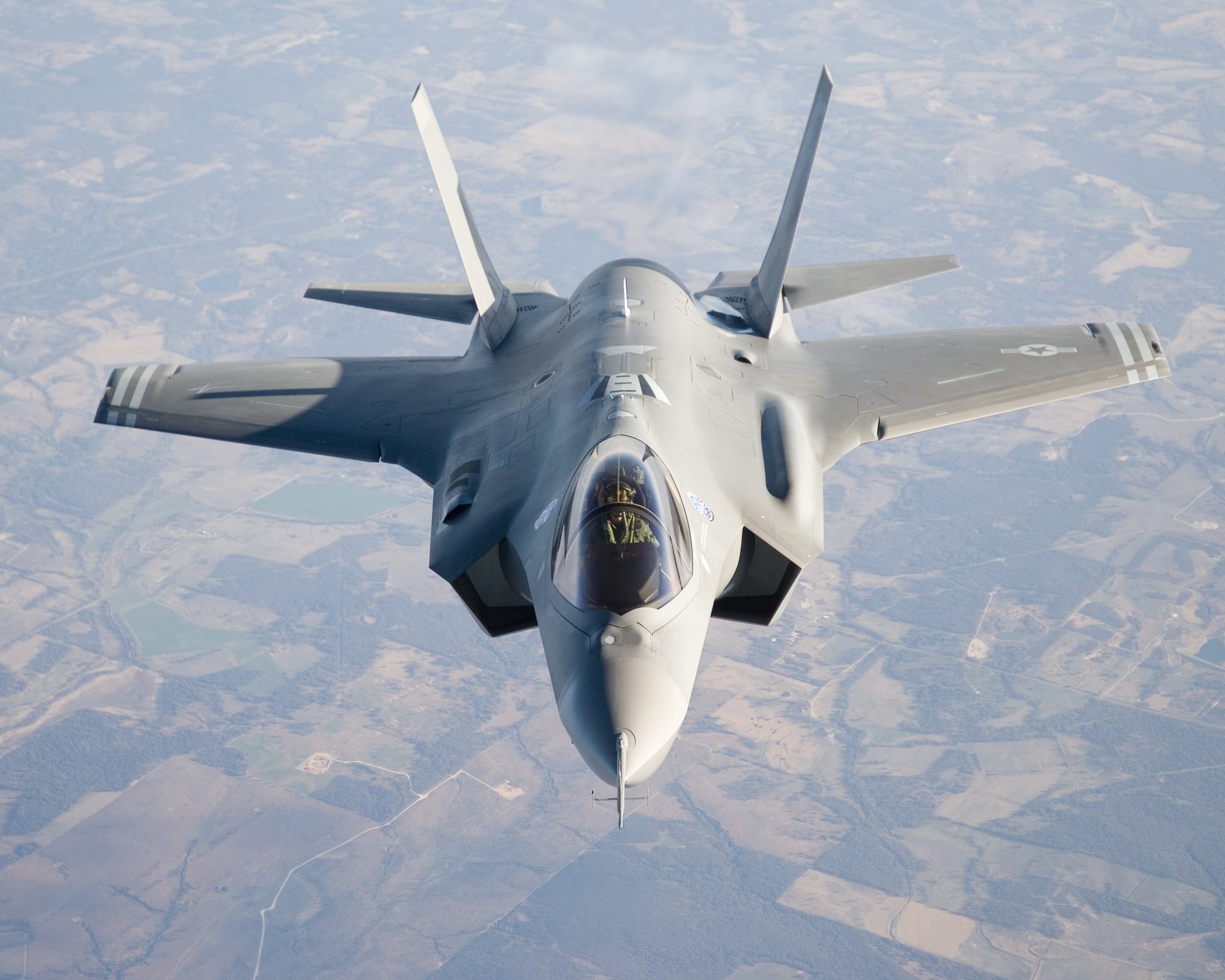 avión f-35 cielo