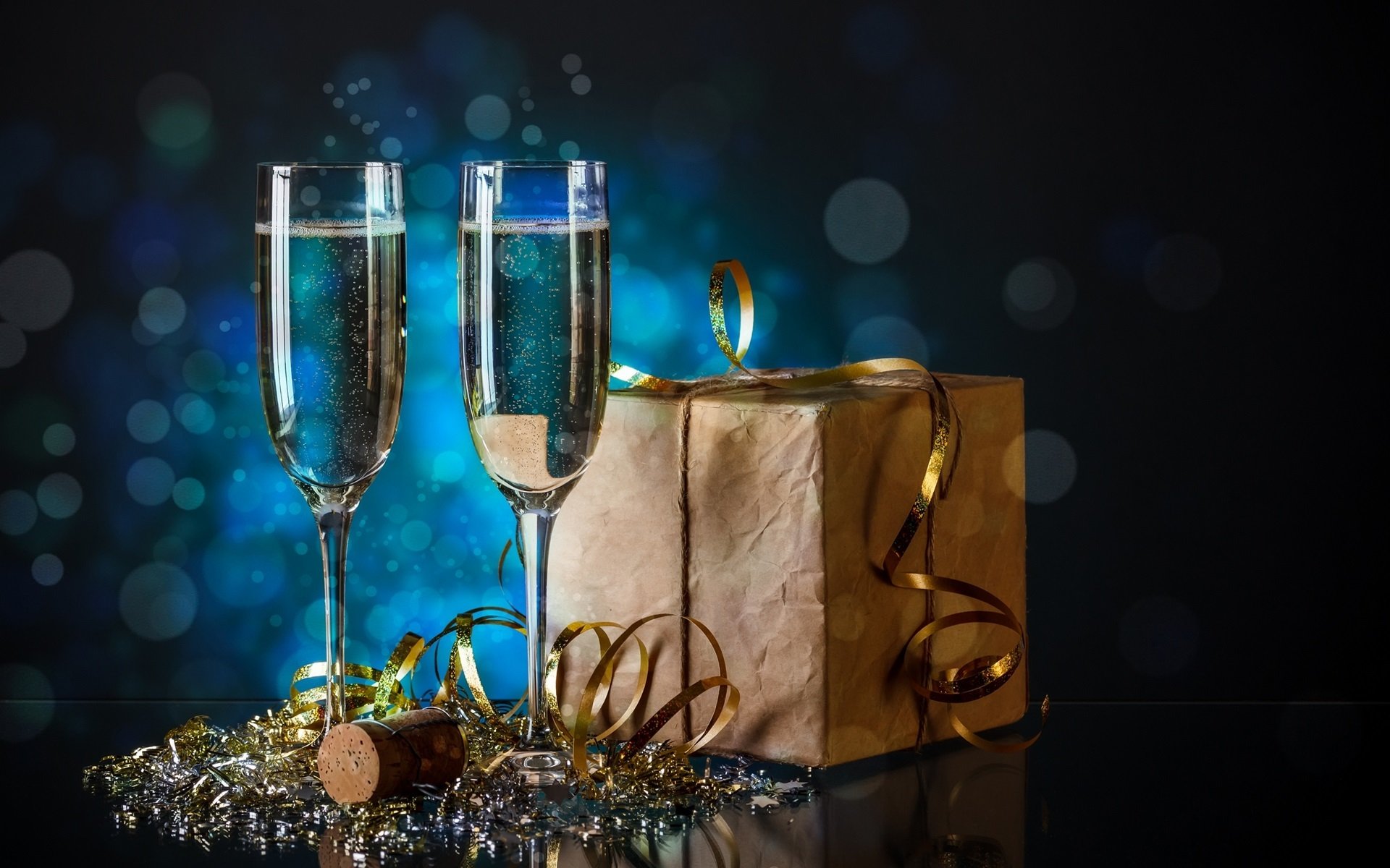 festeggia natale champagne