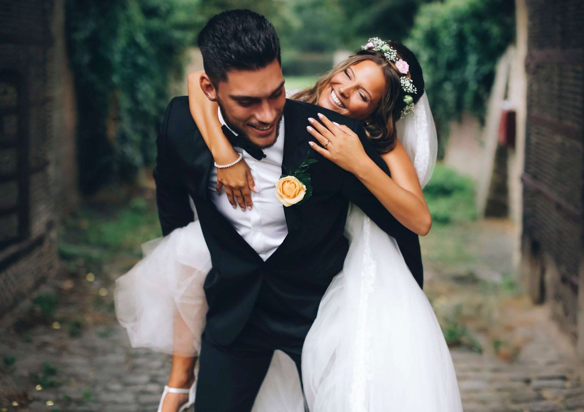 boda alegría novio novia