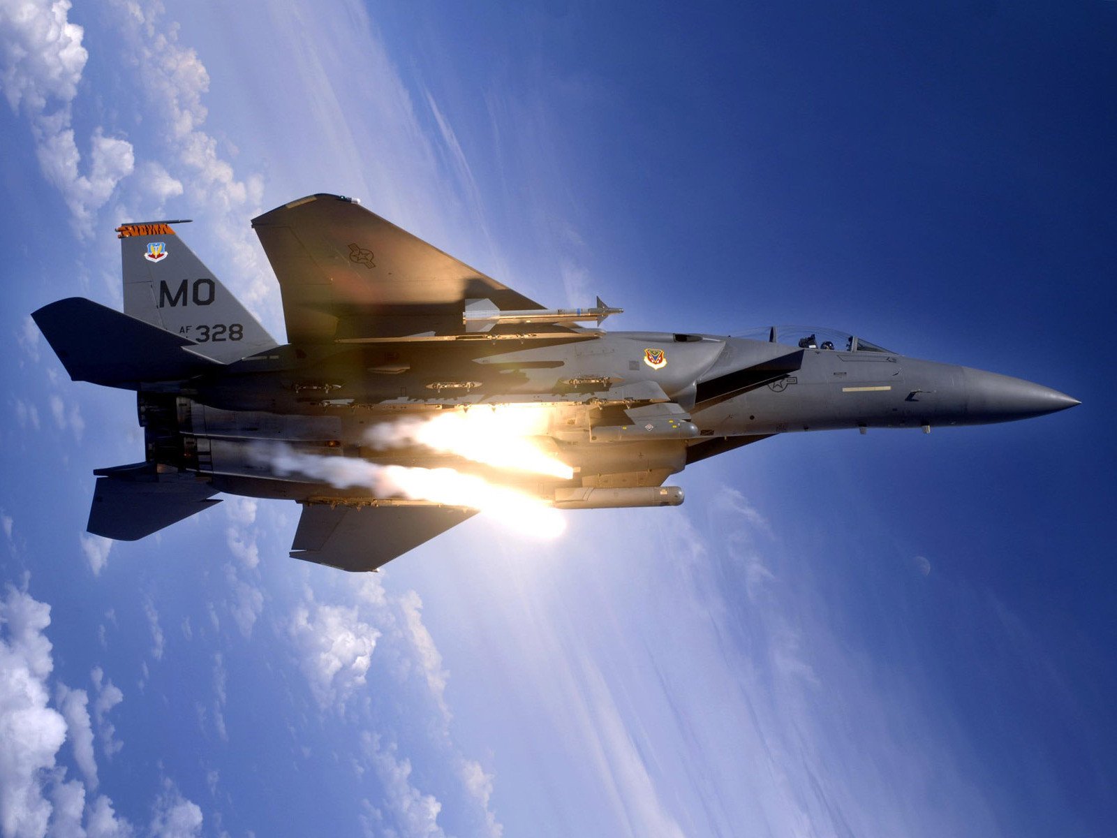 f15 strike eagle kämpfer höhe vertikale grenze stratosphäre