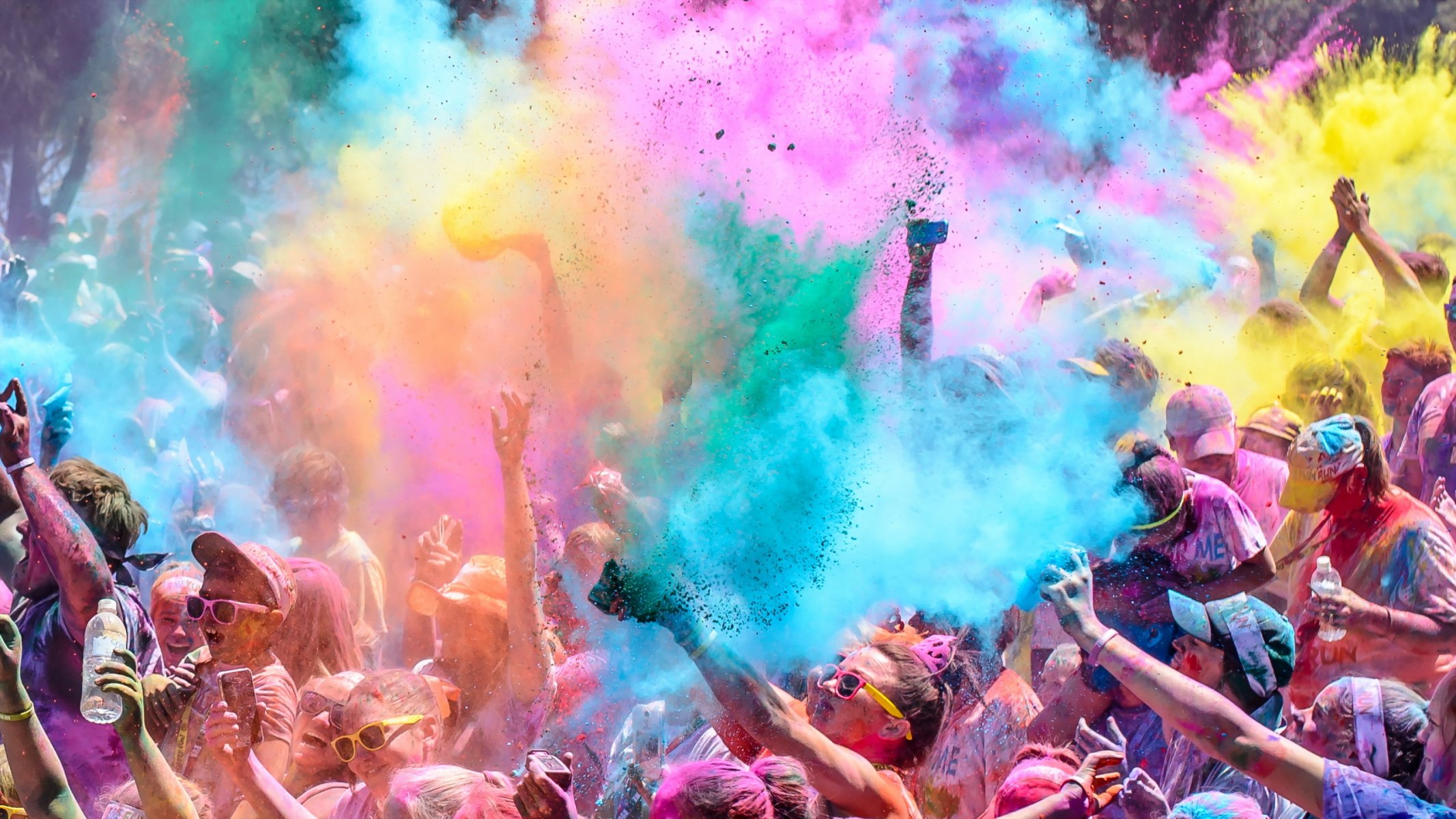 colour colour run river festival fun running australia