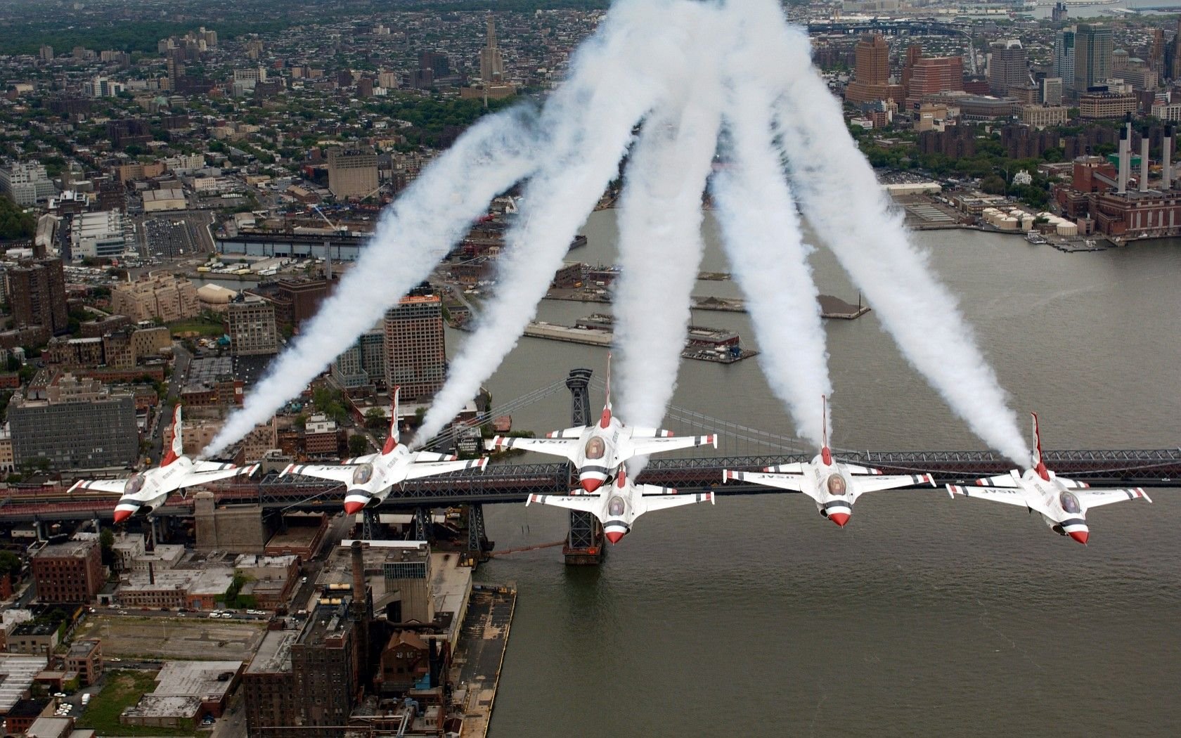 aviones humo