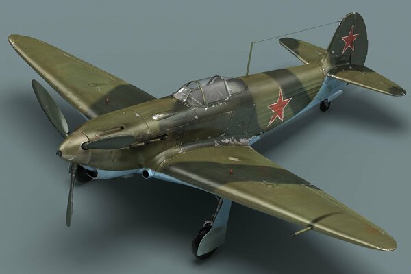 Image of the Soviet Yak-3 fighter