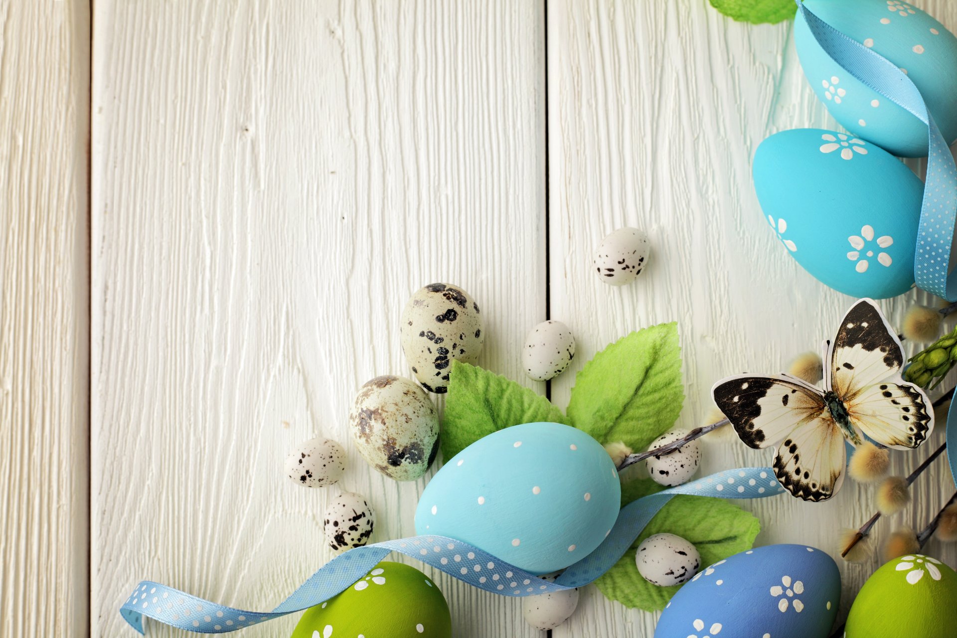 ostern eier blumen