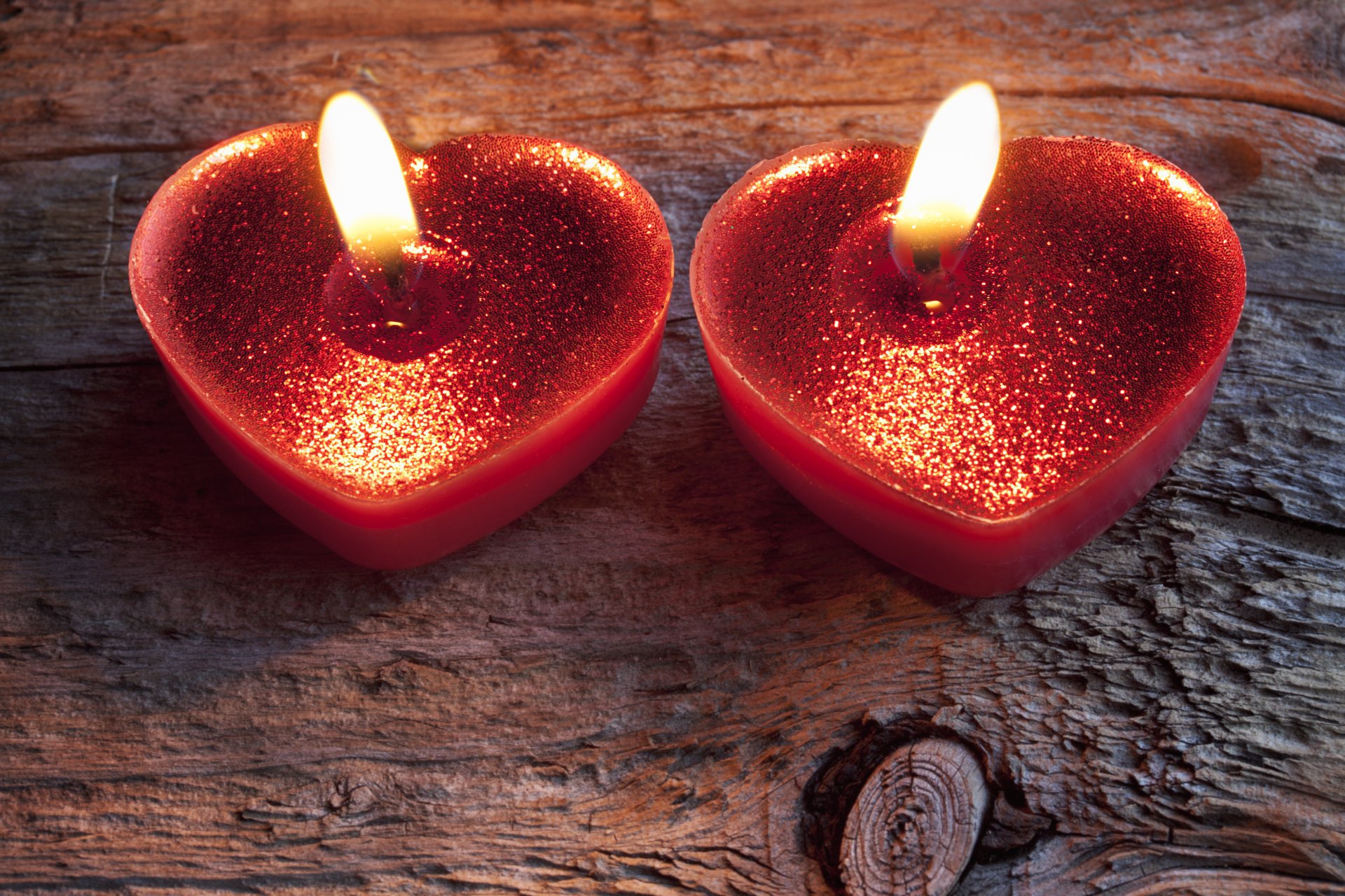 romantic candles light romance heart