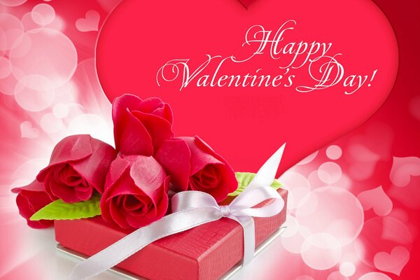 Congratulations on Valentine s Day. Roses