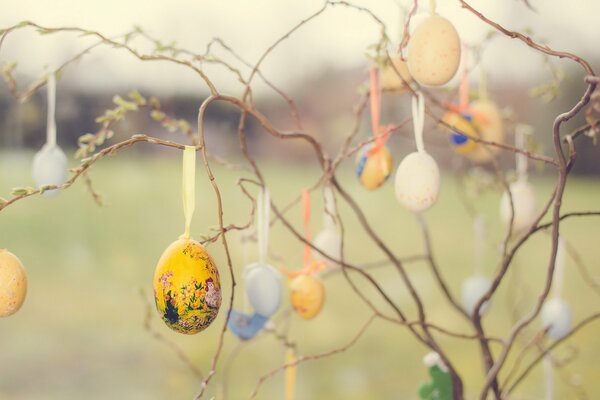 Eier für das Osterfest