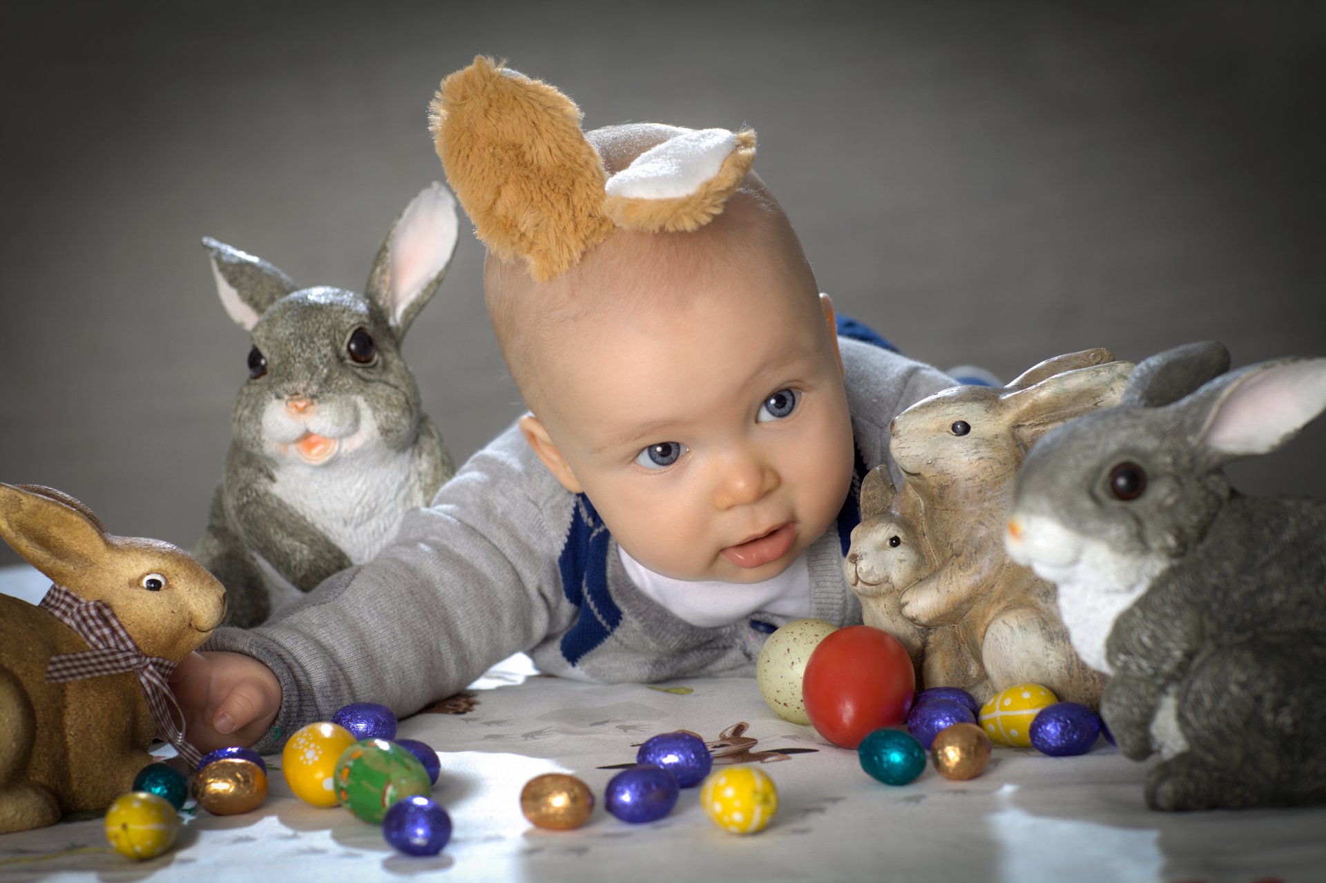 pâques pâques oeufs de pâques lièvres lapins oreilles