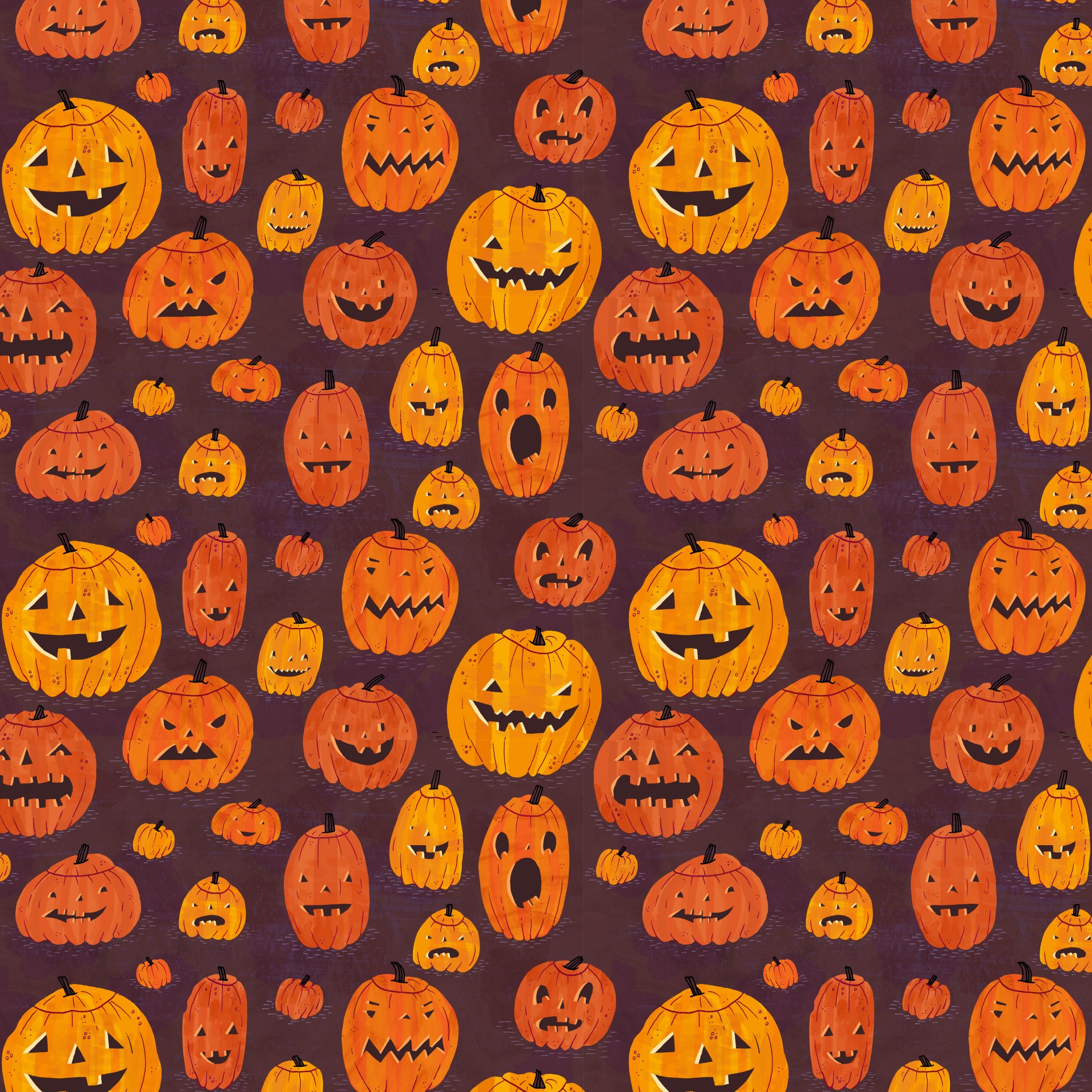 pumpkin yellow smile holiday