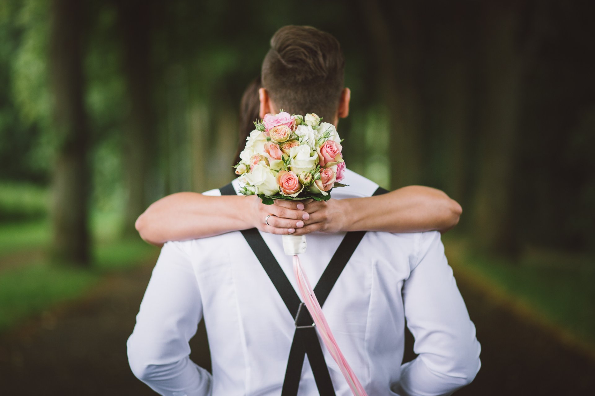 hochzeit blumenstrauß hochzeit hände