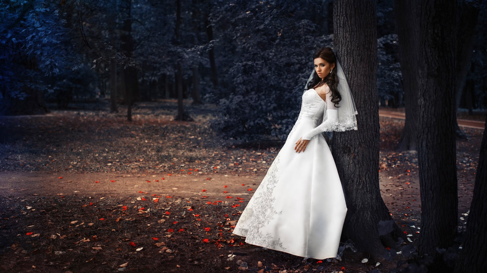 mariage mariée robe style parc