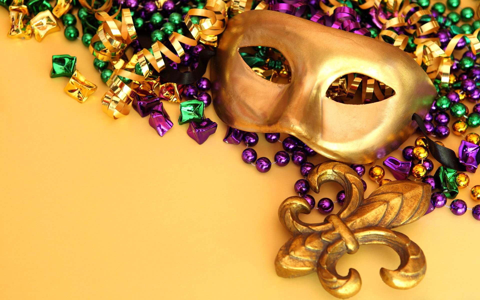 maske karneval serpentin farbe dekoration