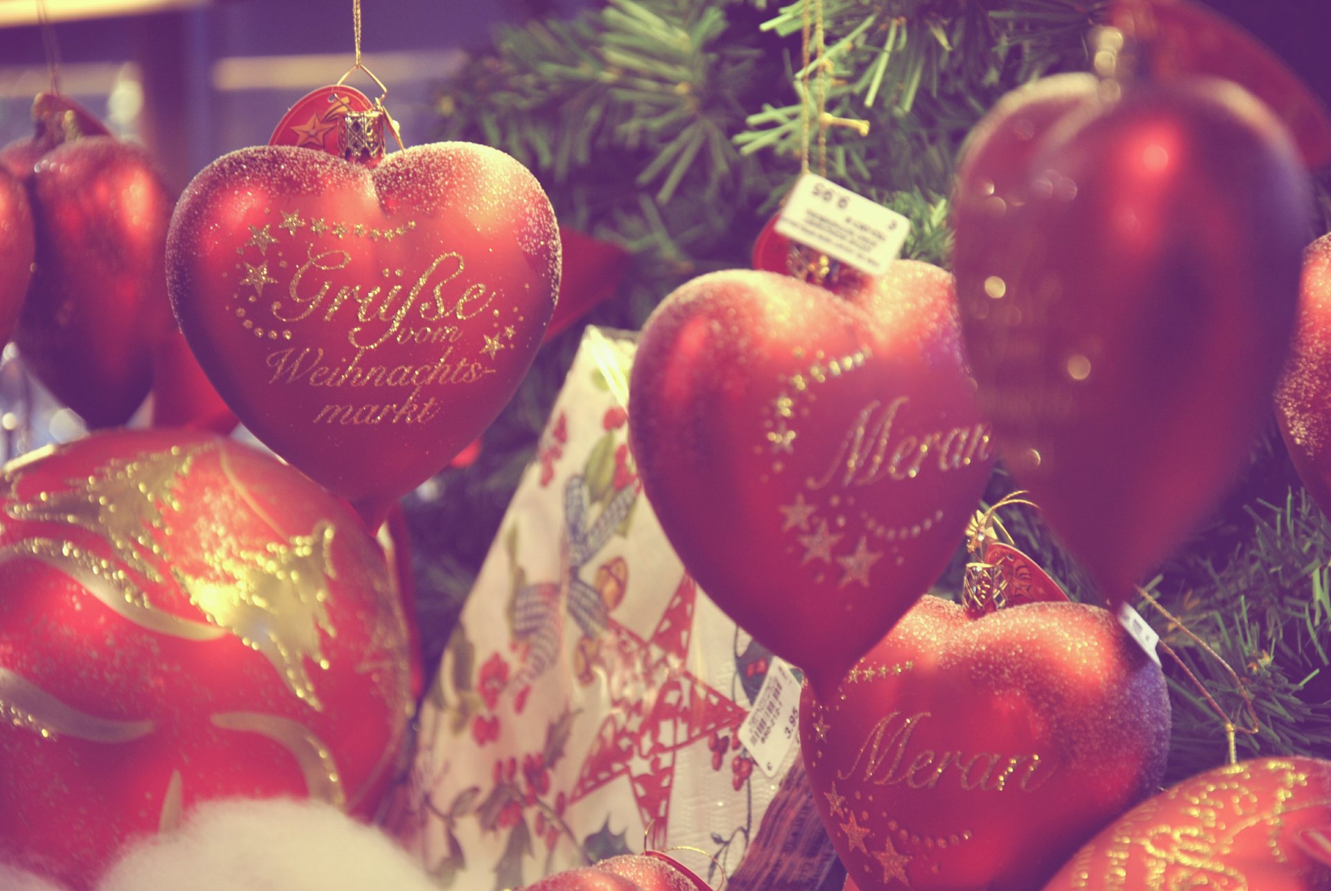 corazones juguetes año nuevo