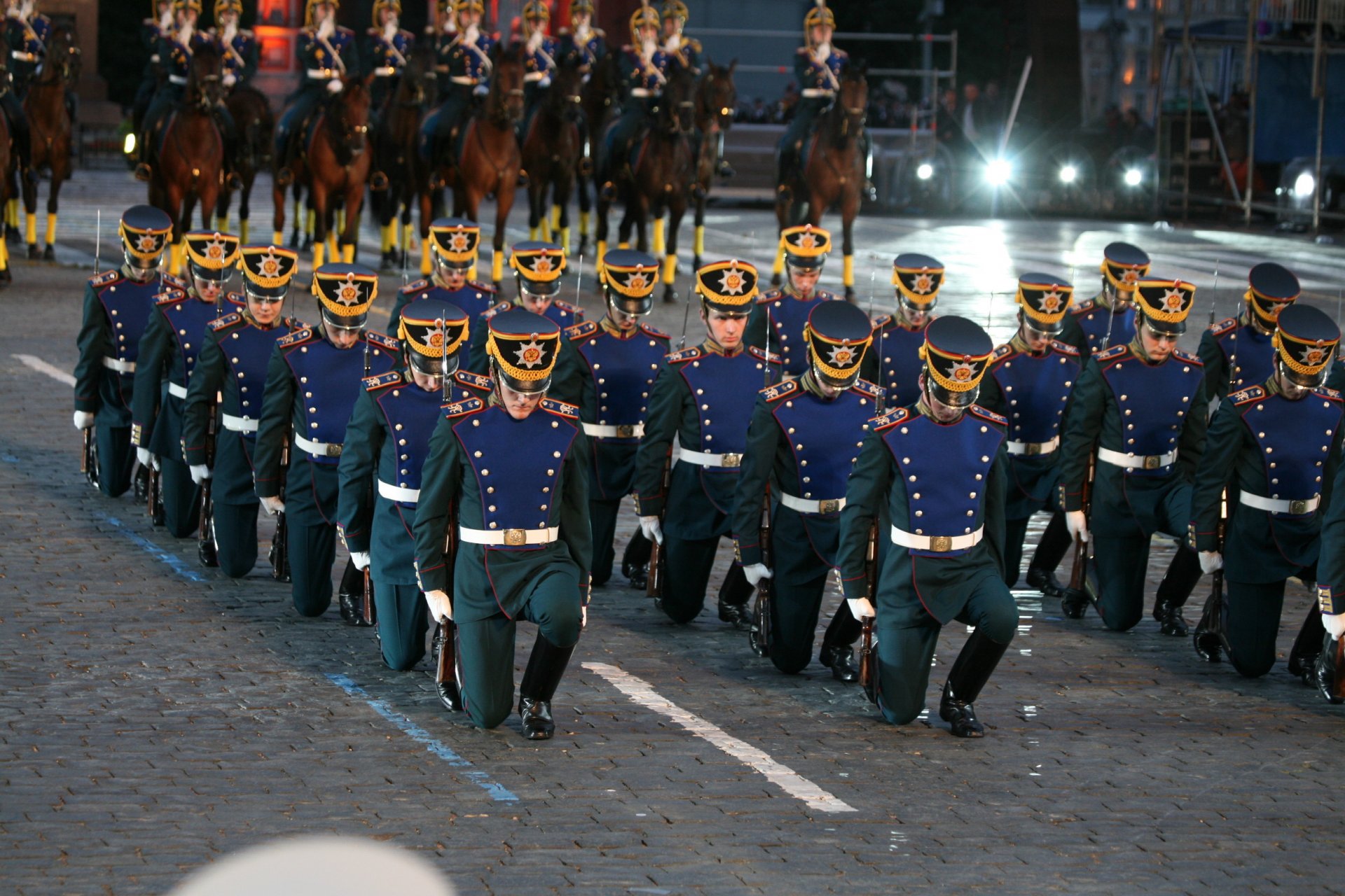 festival torre spasskaya regimiento de la transfiguración