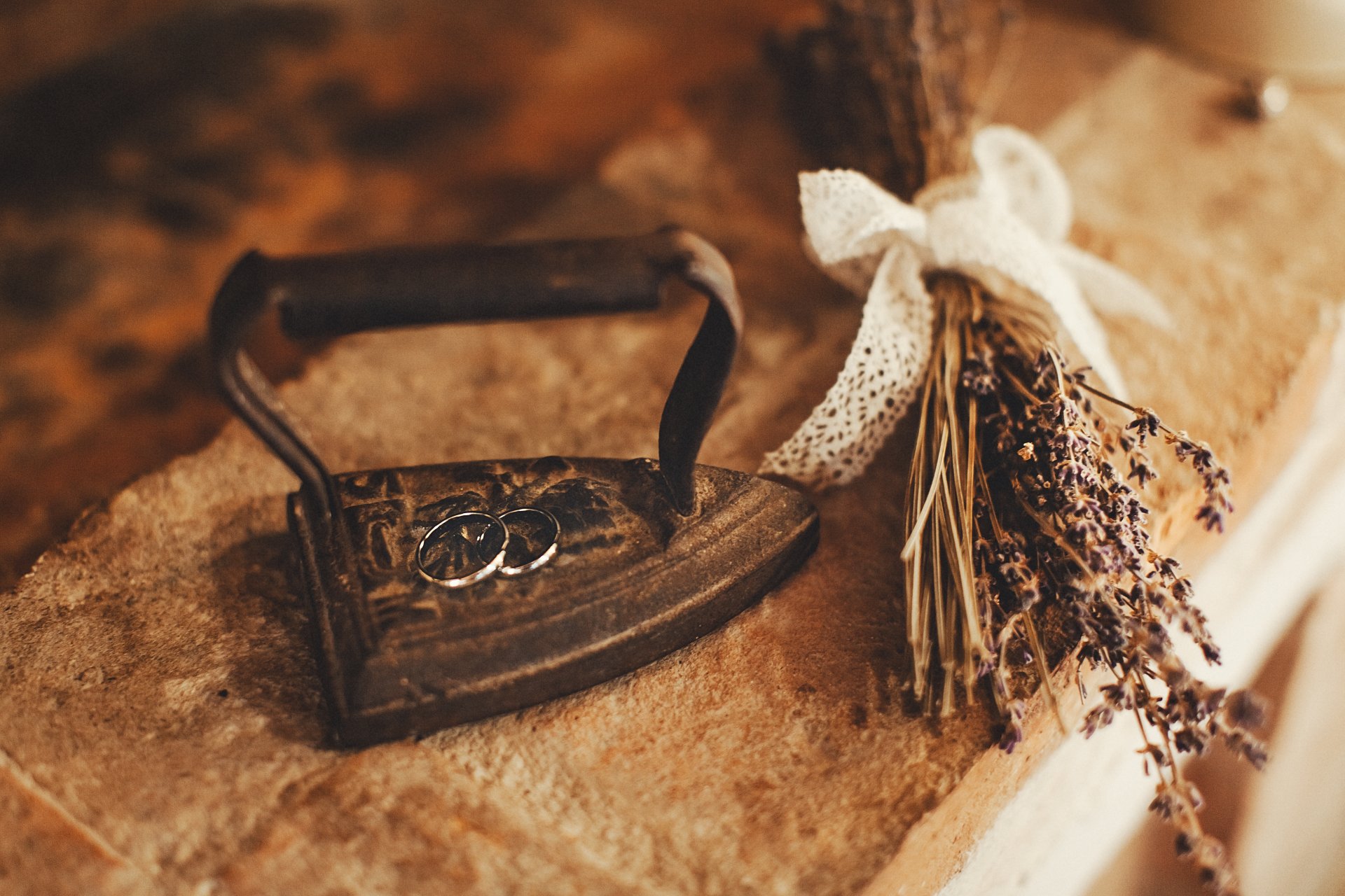 ringe eisen lavendel
