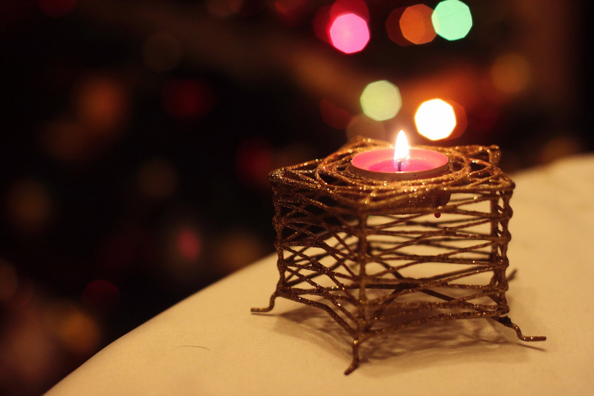 candle holiday background