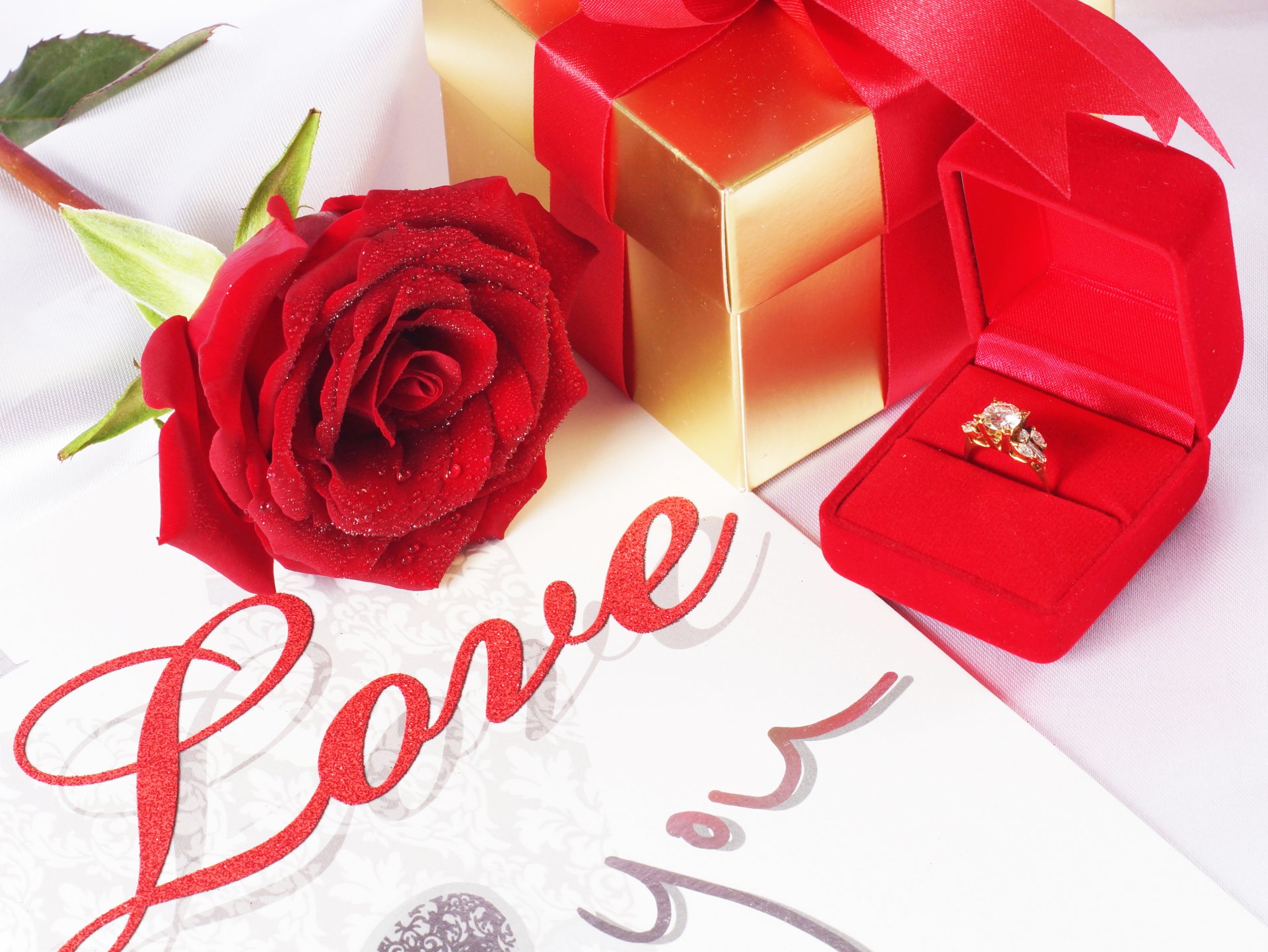 boda anillos de compromiso anillo de compromiso rojo rosa regalo gotas amor
