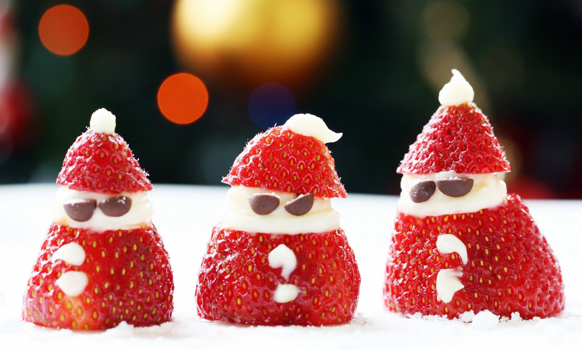 lebensmittel santa snacks santa erdbeeren