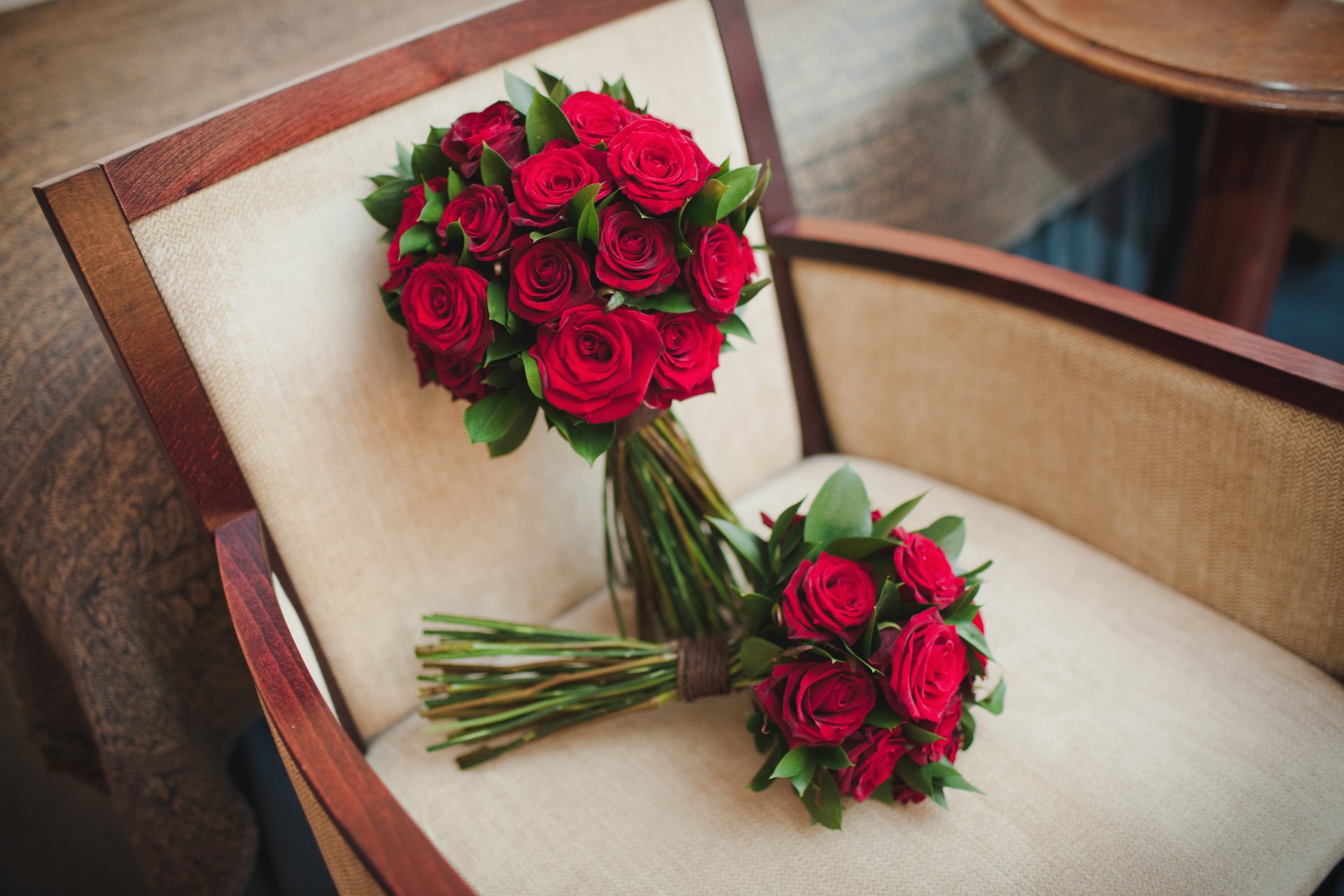 bouquet nuptiale roses