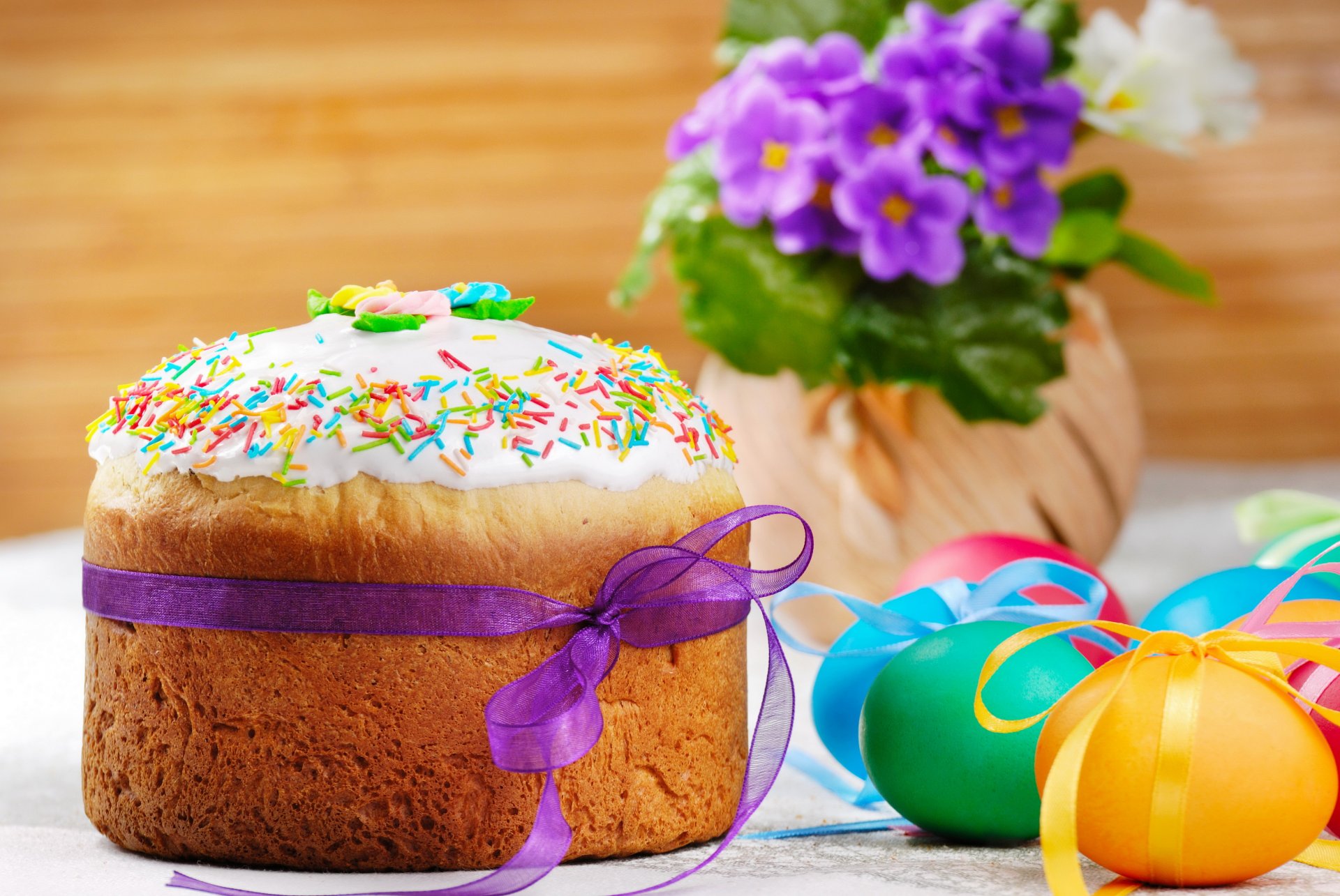ostern frühling blumen eier frühling kuchen veilchen