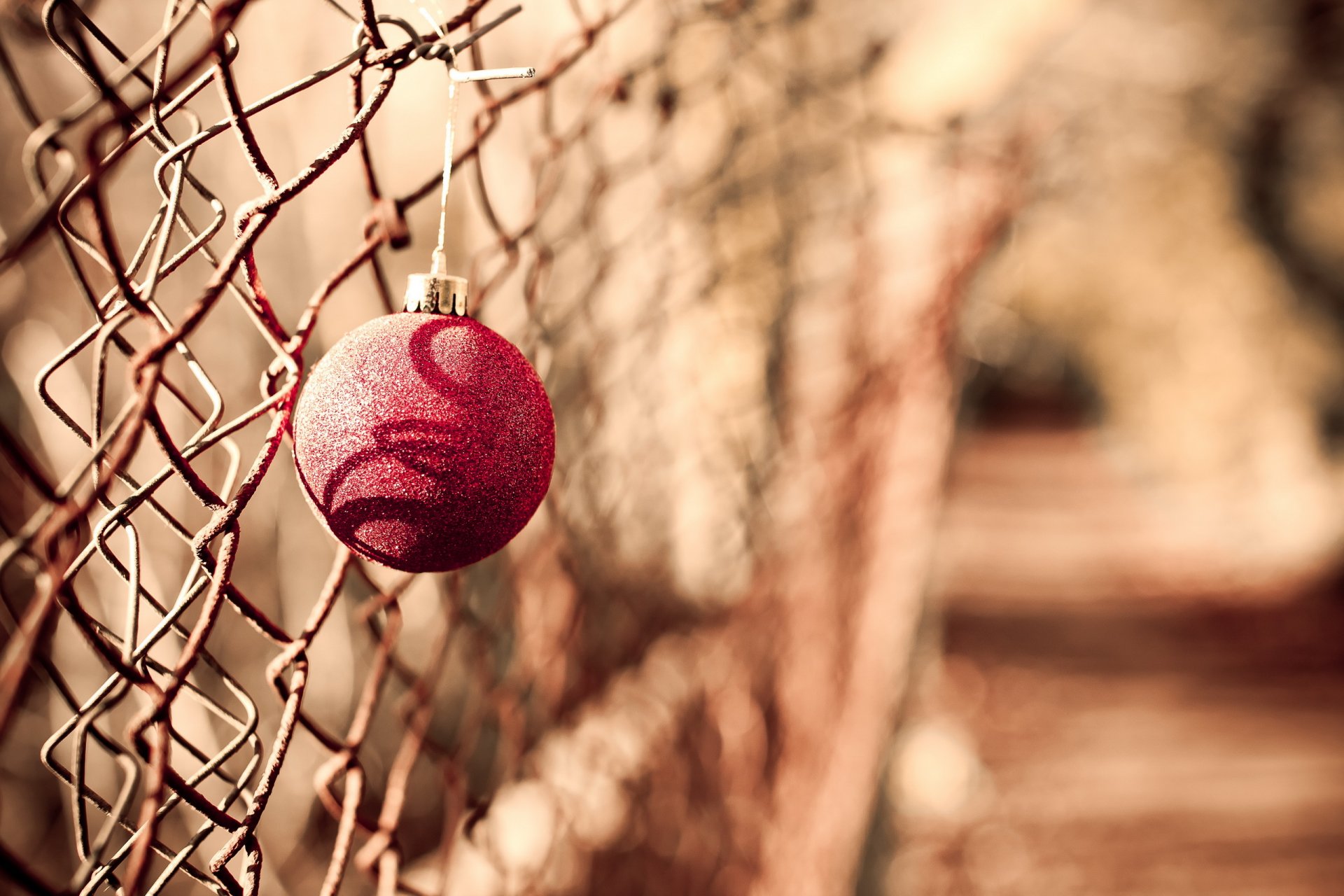 toys fence holiday